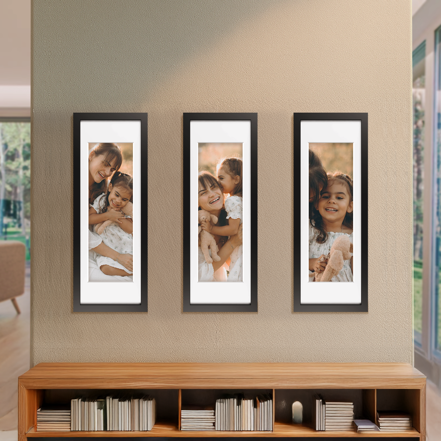 The Vertical Triptych Set