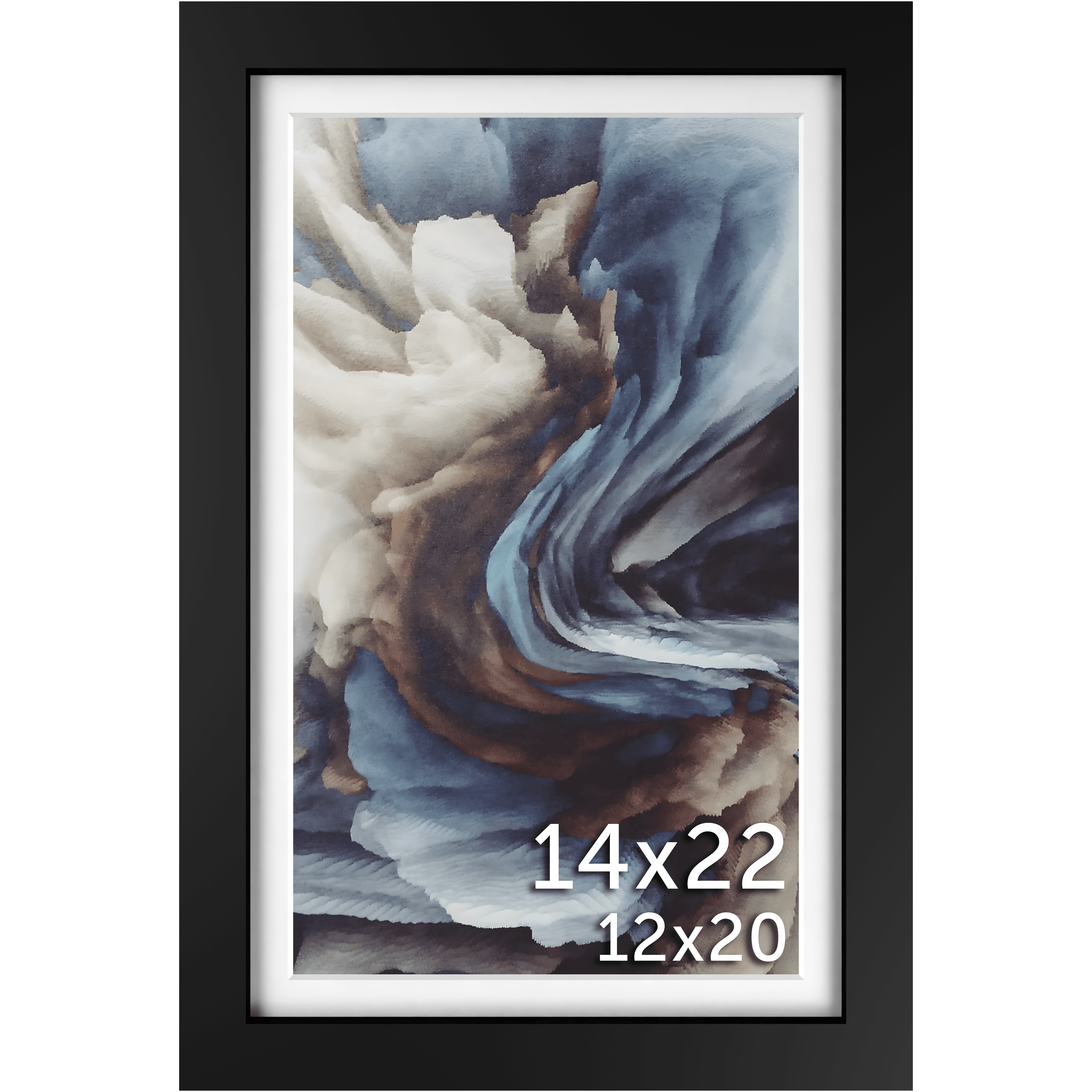 14x22 Matted Frame - Frame Amo