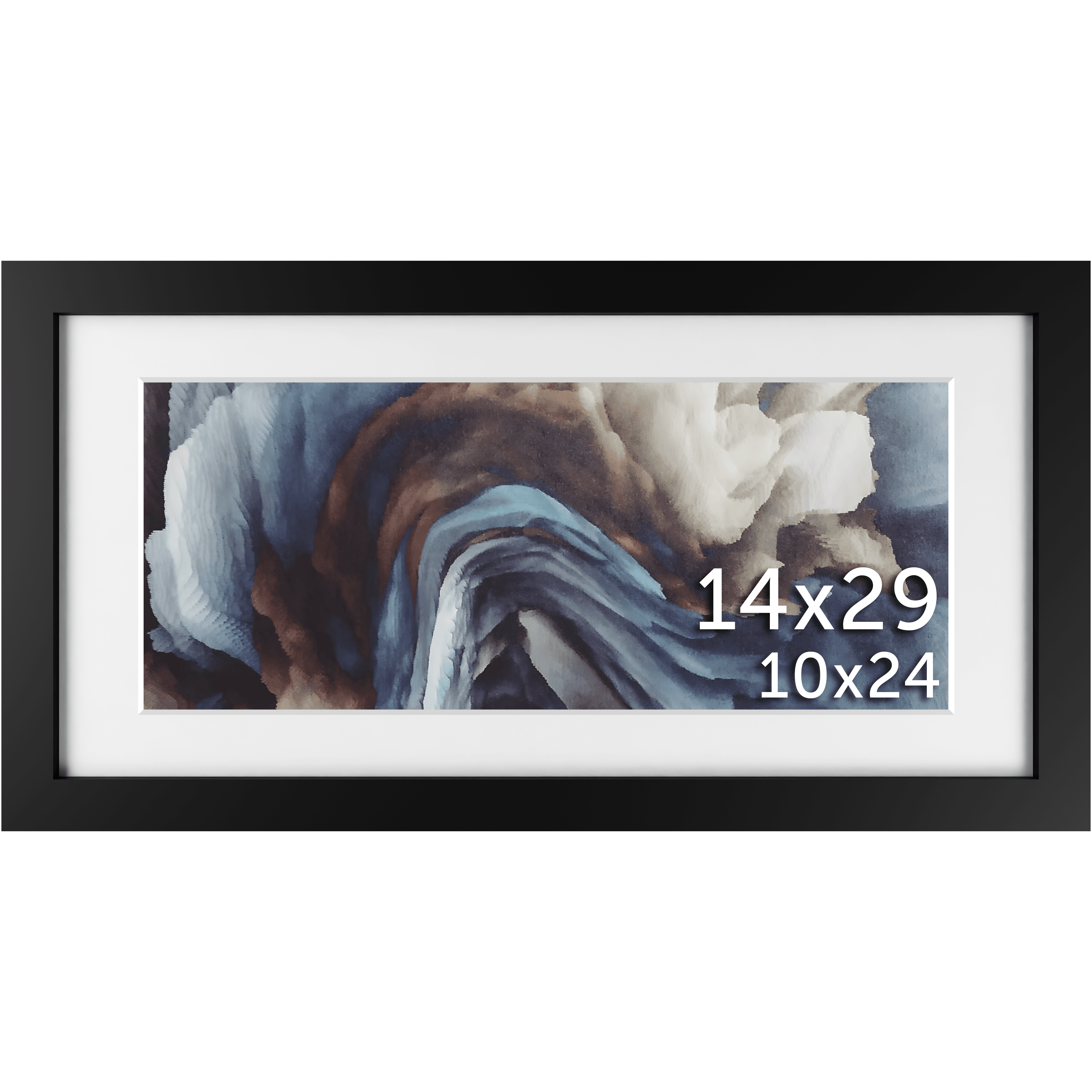 14x29 Matted Frame - Frame Amo