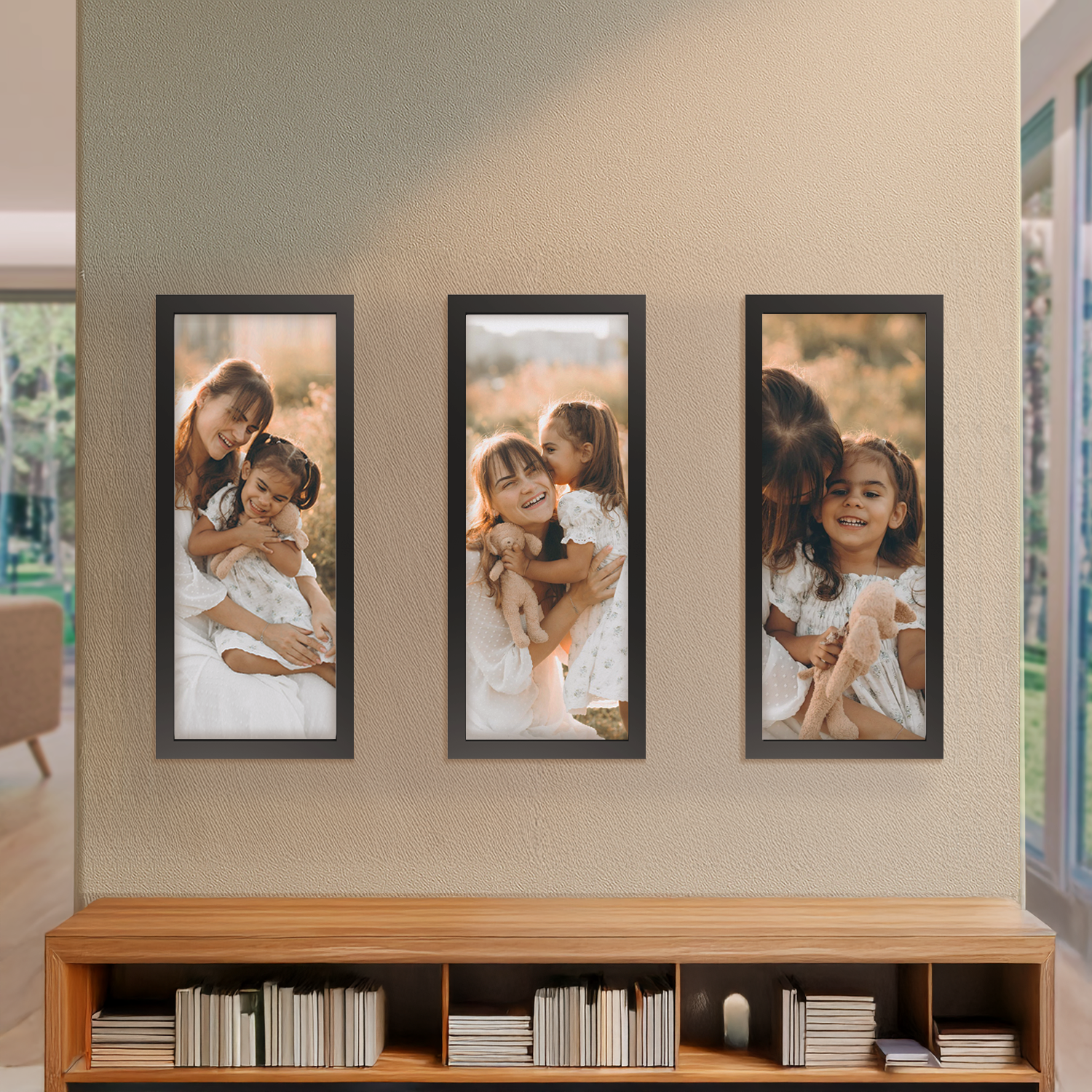 The Vertical Triptych Set
