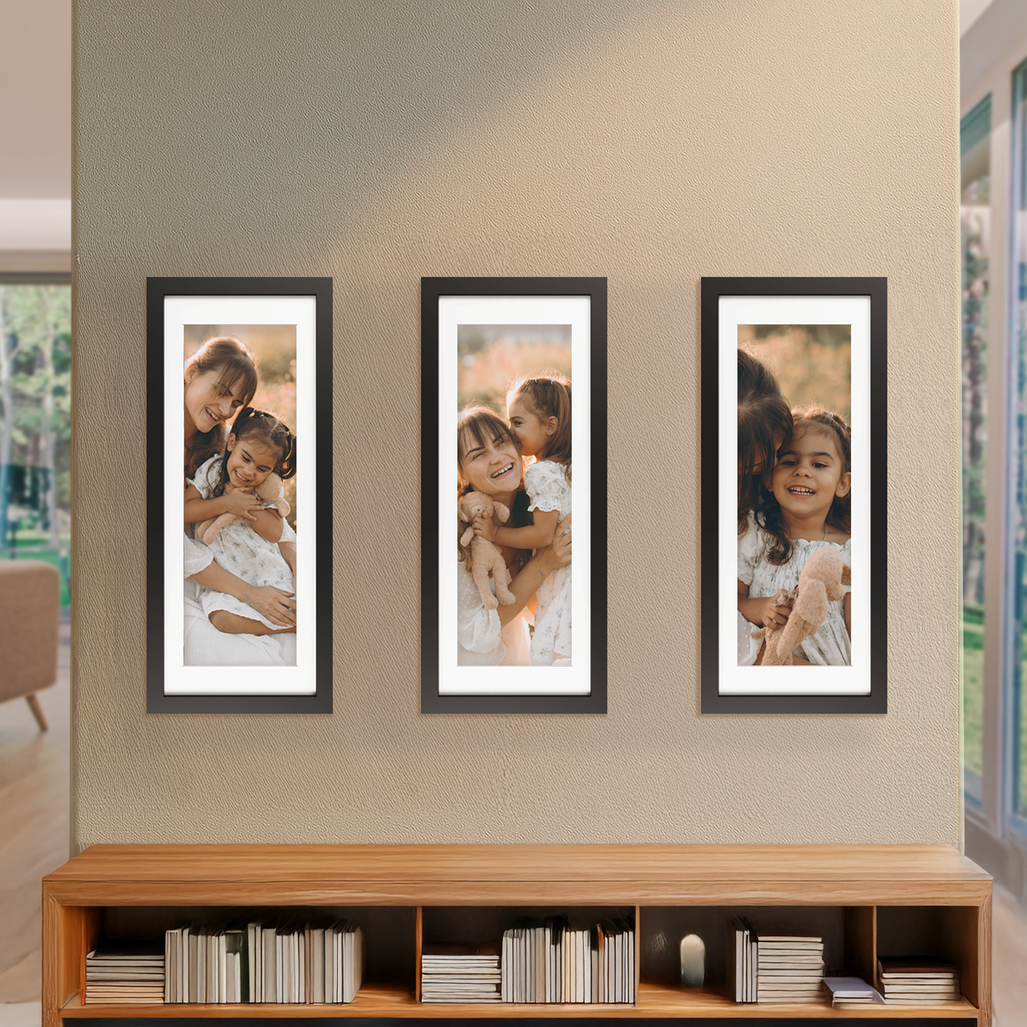 The Vertical Triptych Set