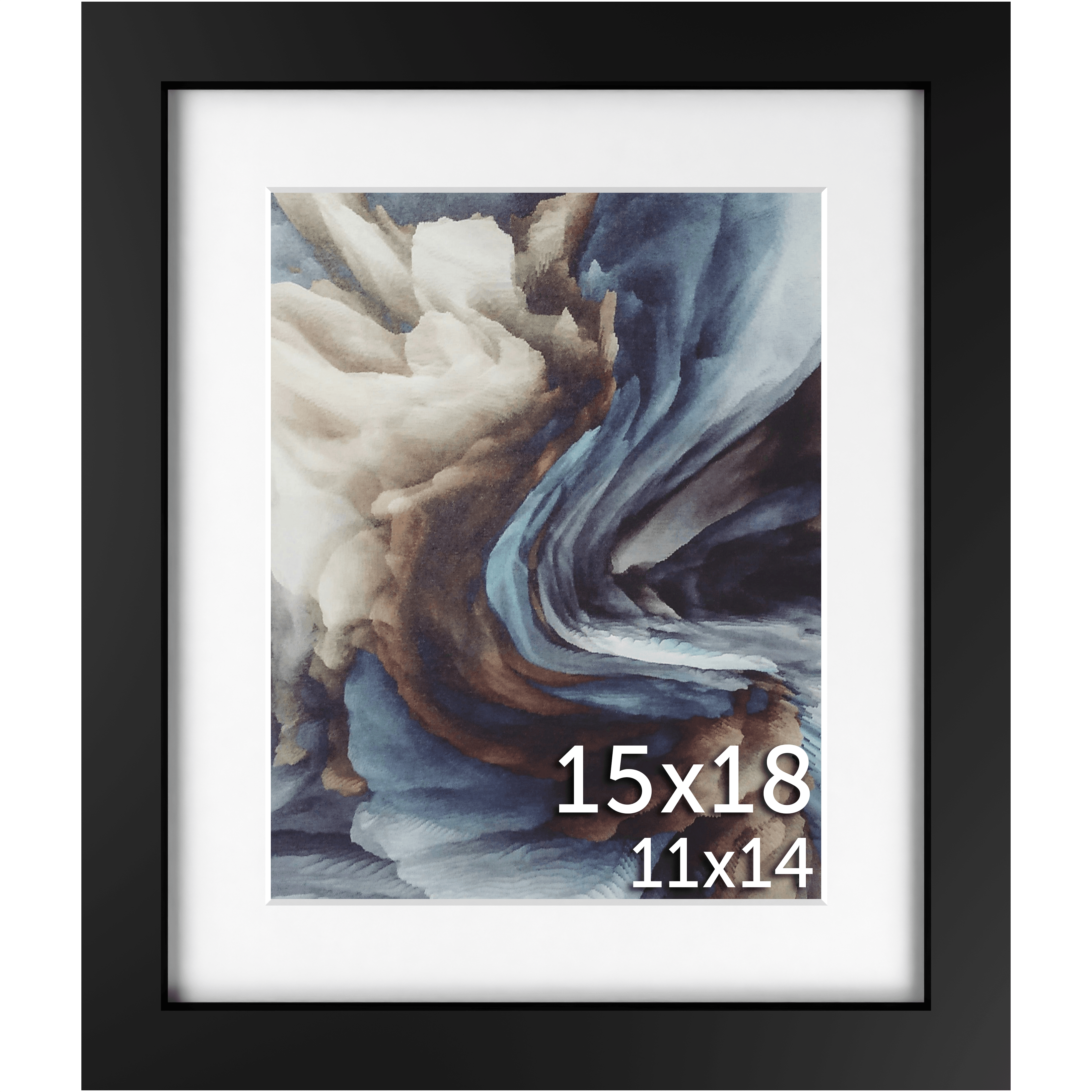 15x18 Matted Frame - Frame Amo