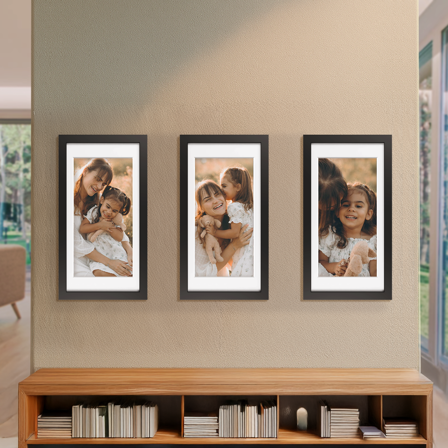 The Vertical Triptych Set