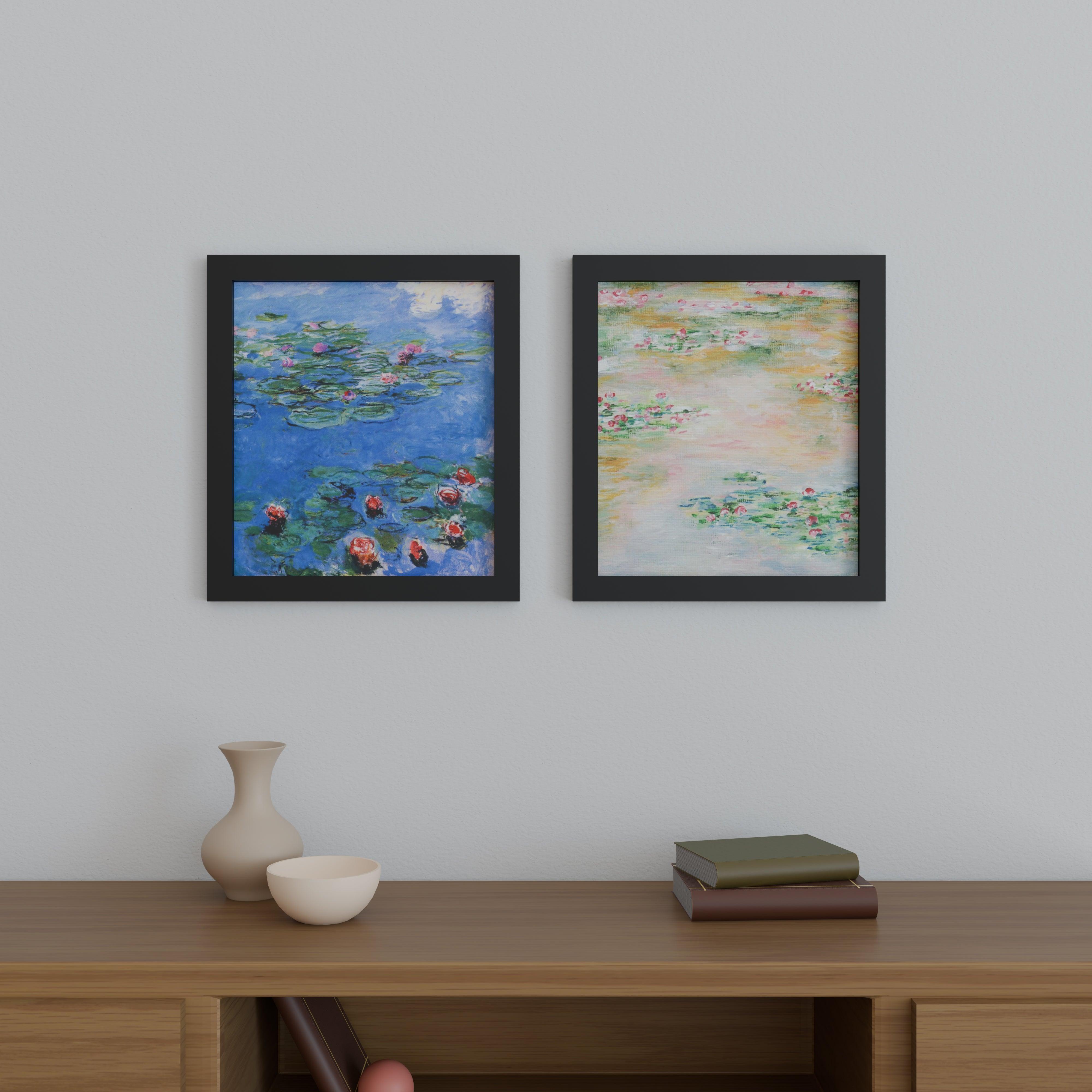 16x18 Matted Wood Frame