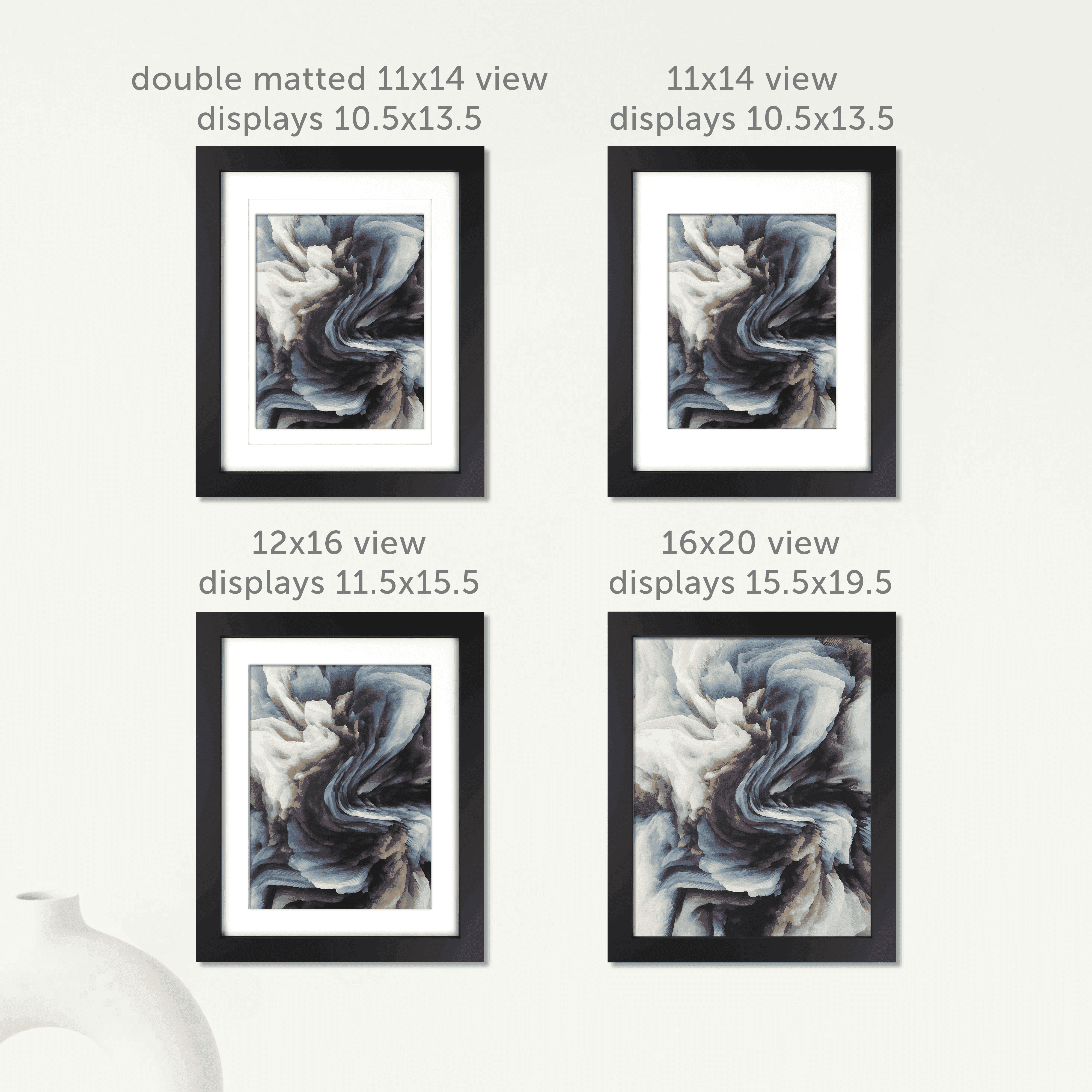 16x20 Multi-Mat Frame - Frame Amo