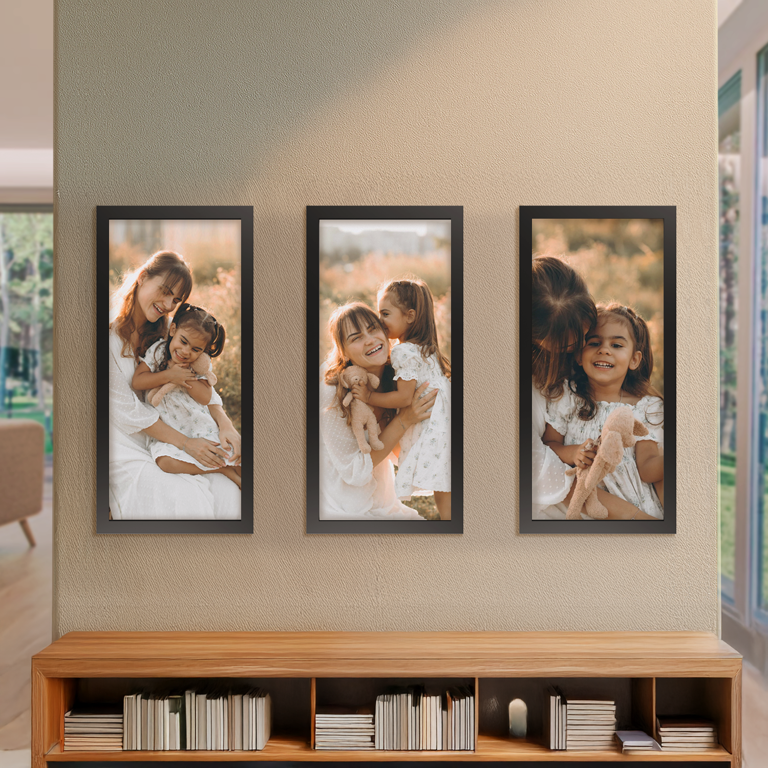 The Vertical Triptych Set