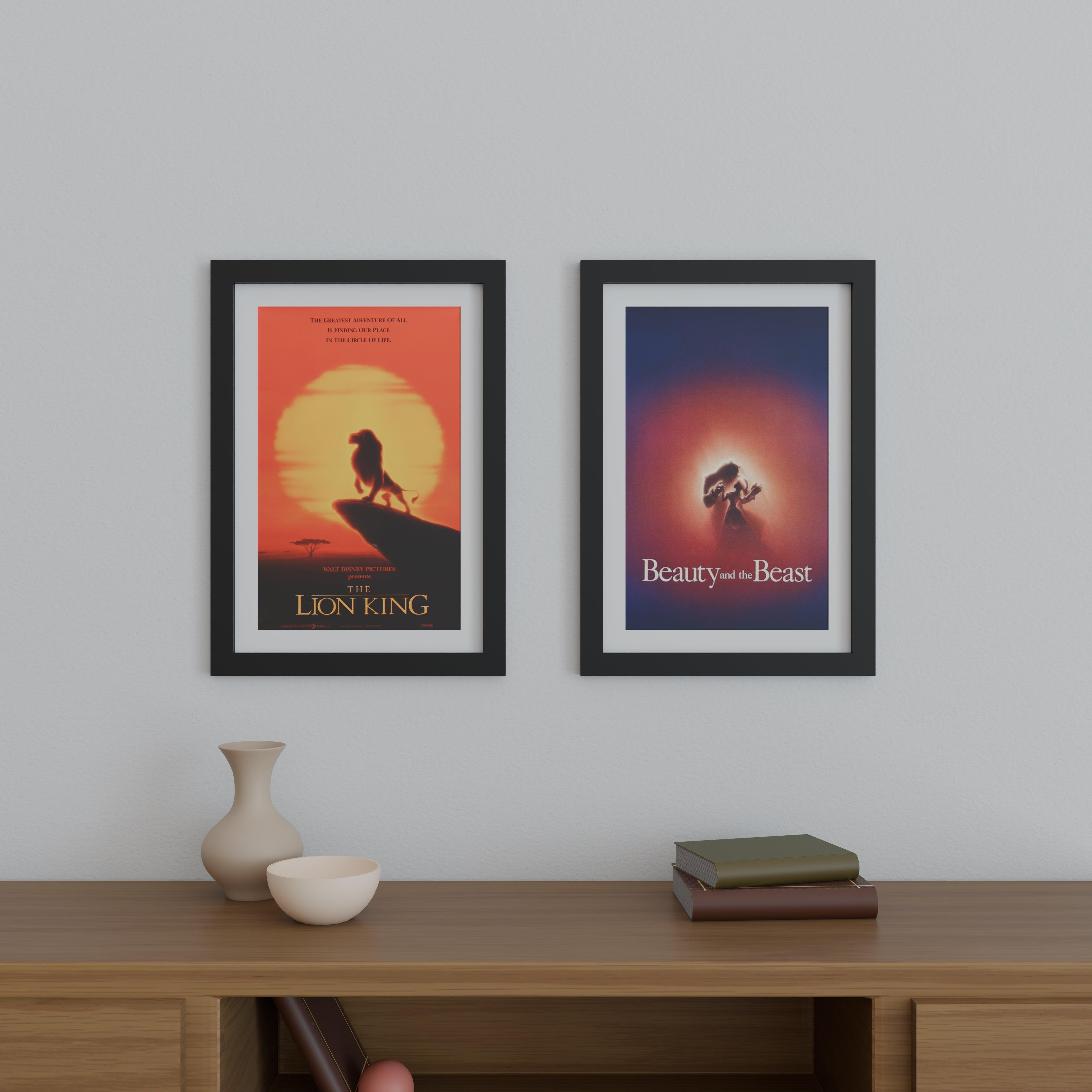 17x25 Matted Wood Frame