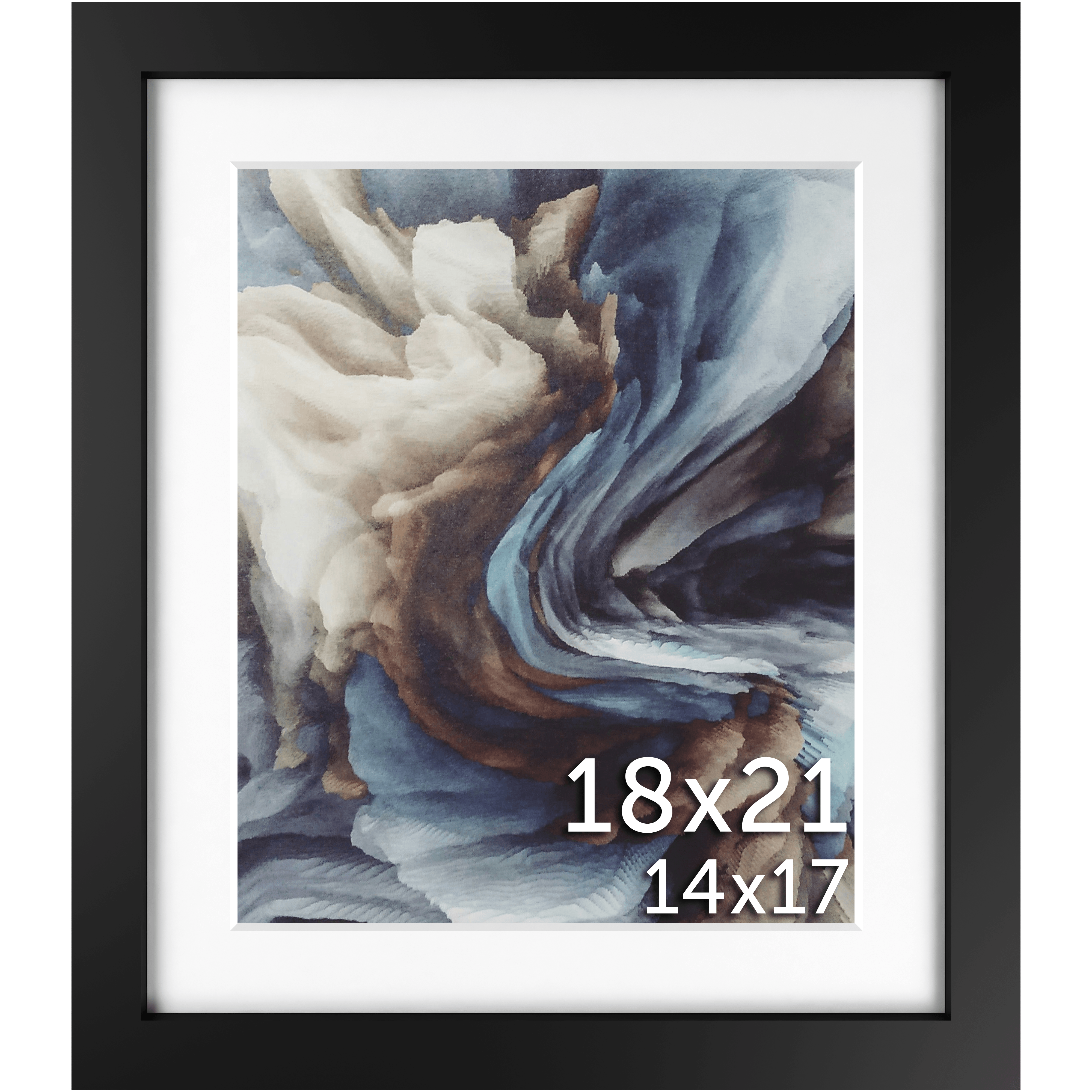 18x21 Matted Frame - Frame Amo