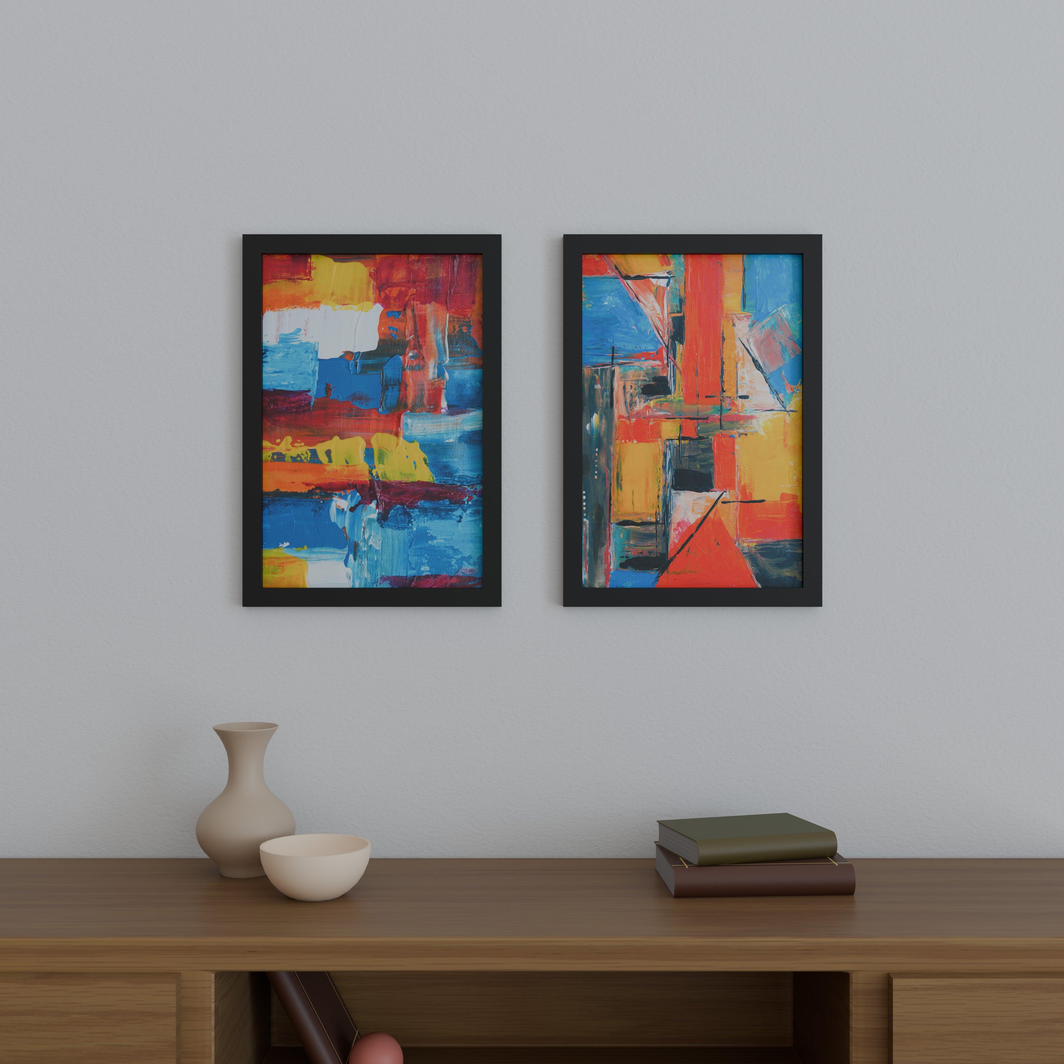 18x27 Frame Matted to 15x24 – Solid Wood Poster Frame with