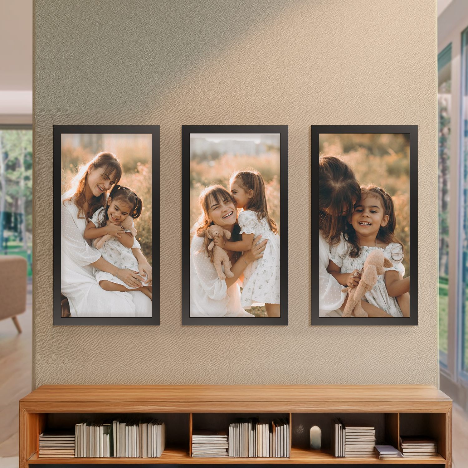 The Vertical Triptych Set