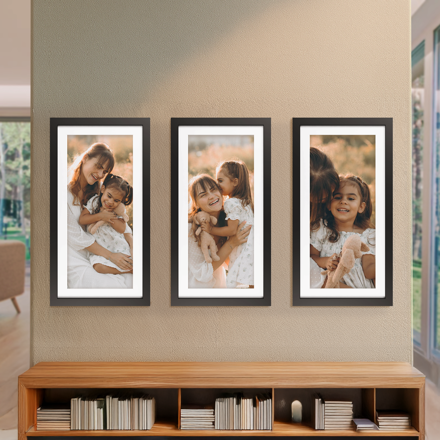 The Vertical Triptych Set