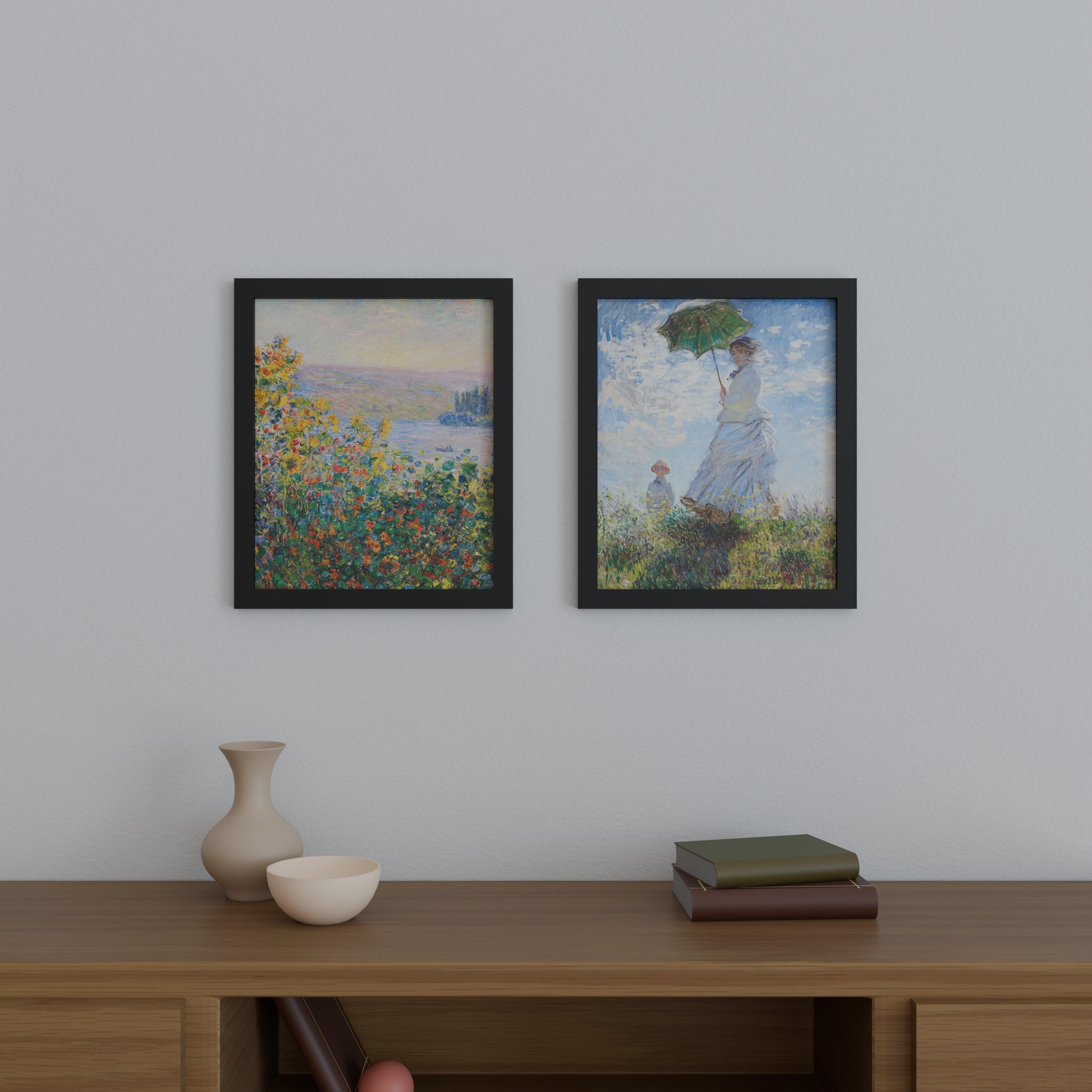 19x23 Matted Wood Frame