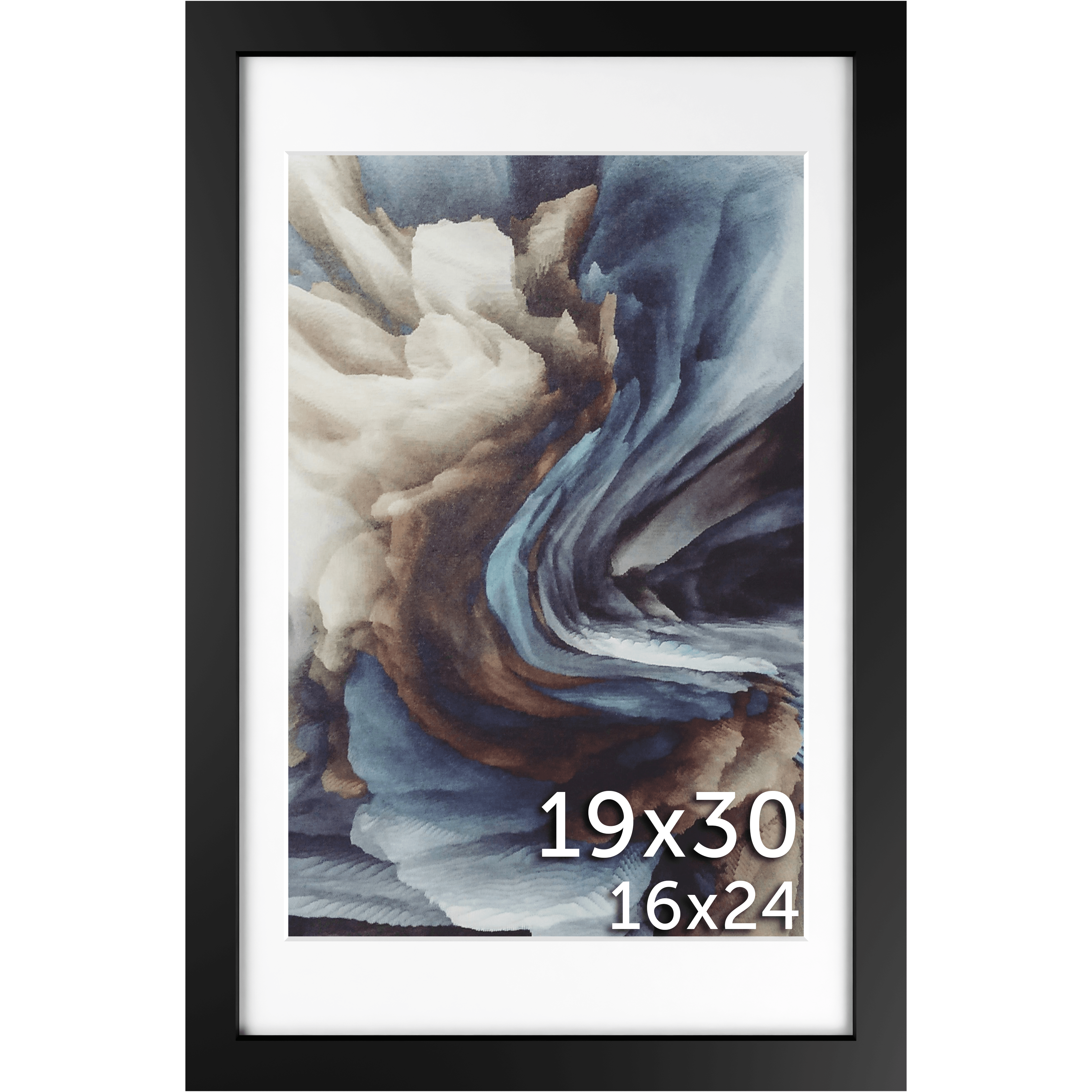 19x30 Matted Frame - Frame Amo