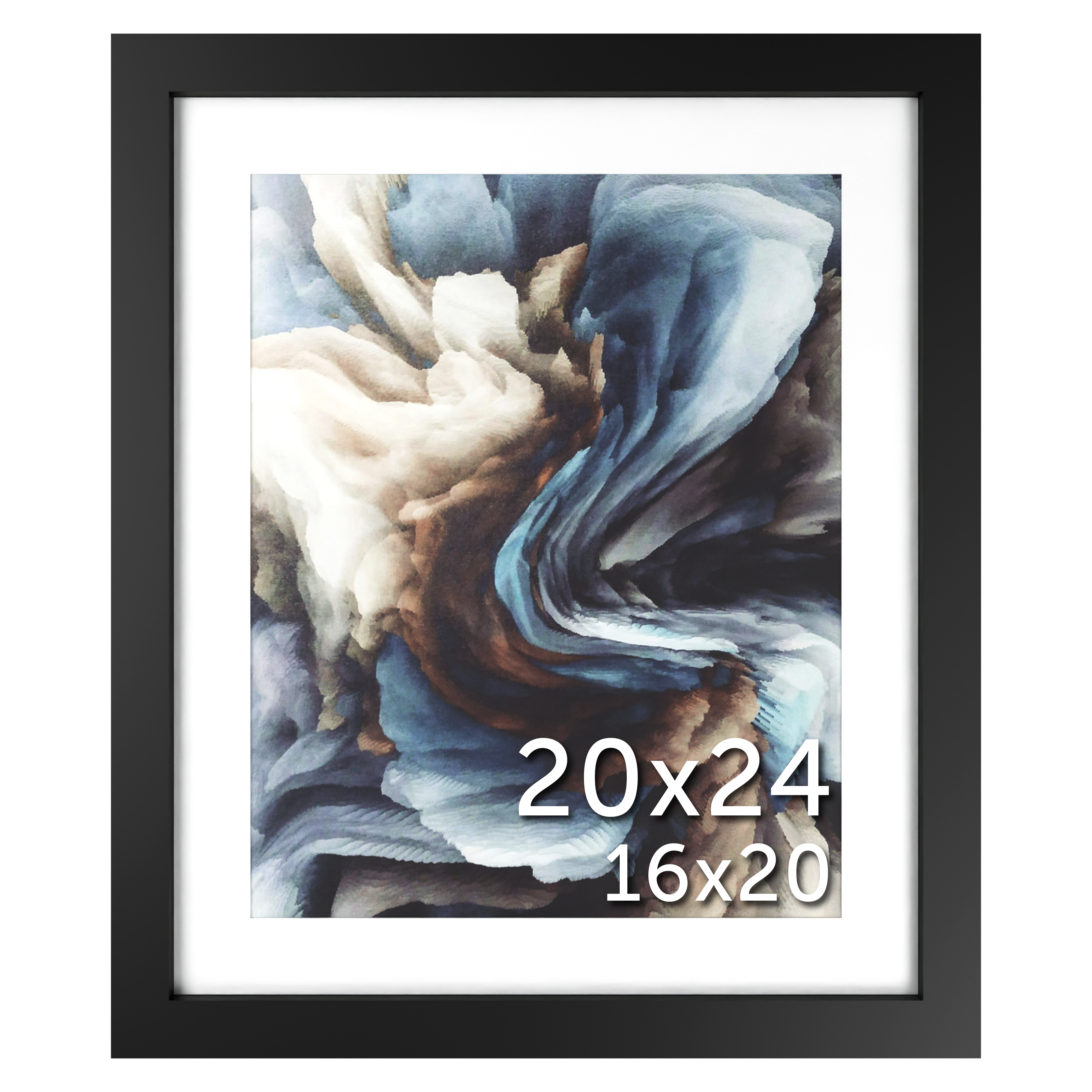 20x24 Matted Frame - Frame Amo