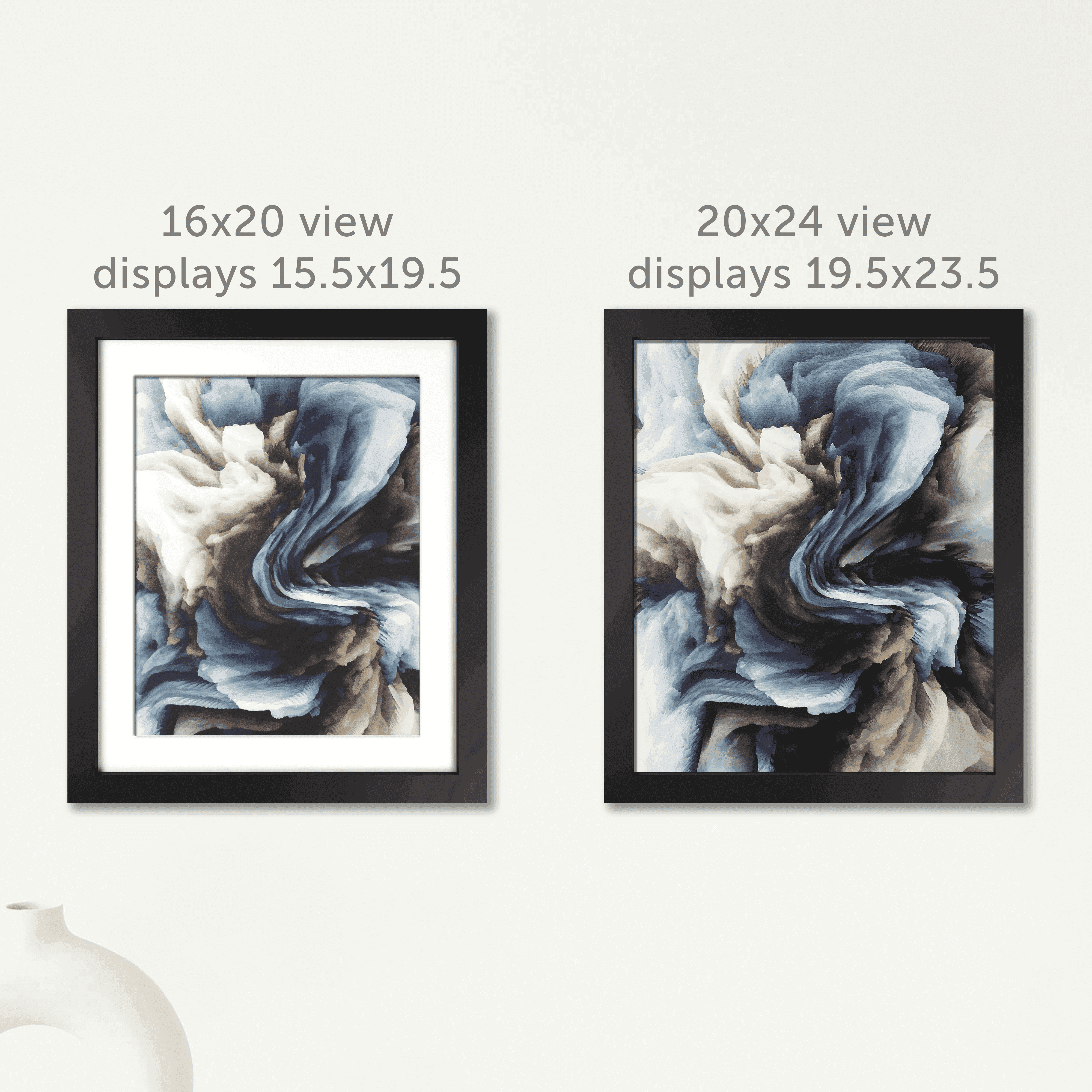 20x24 Matted Frame - Frame Amo