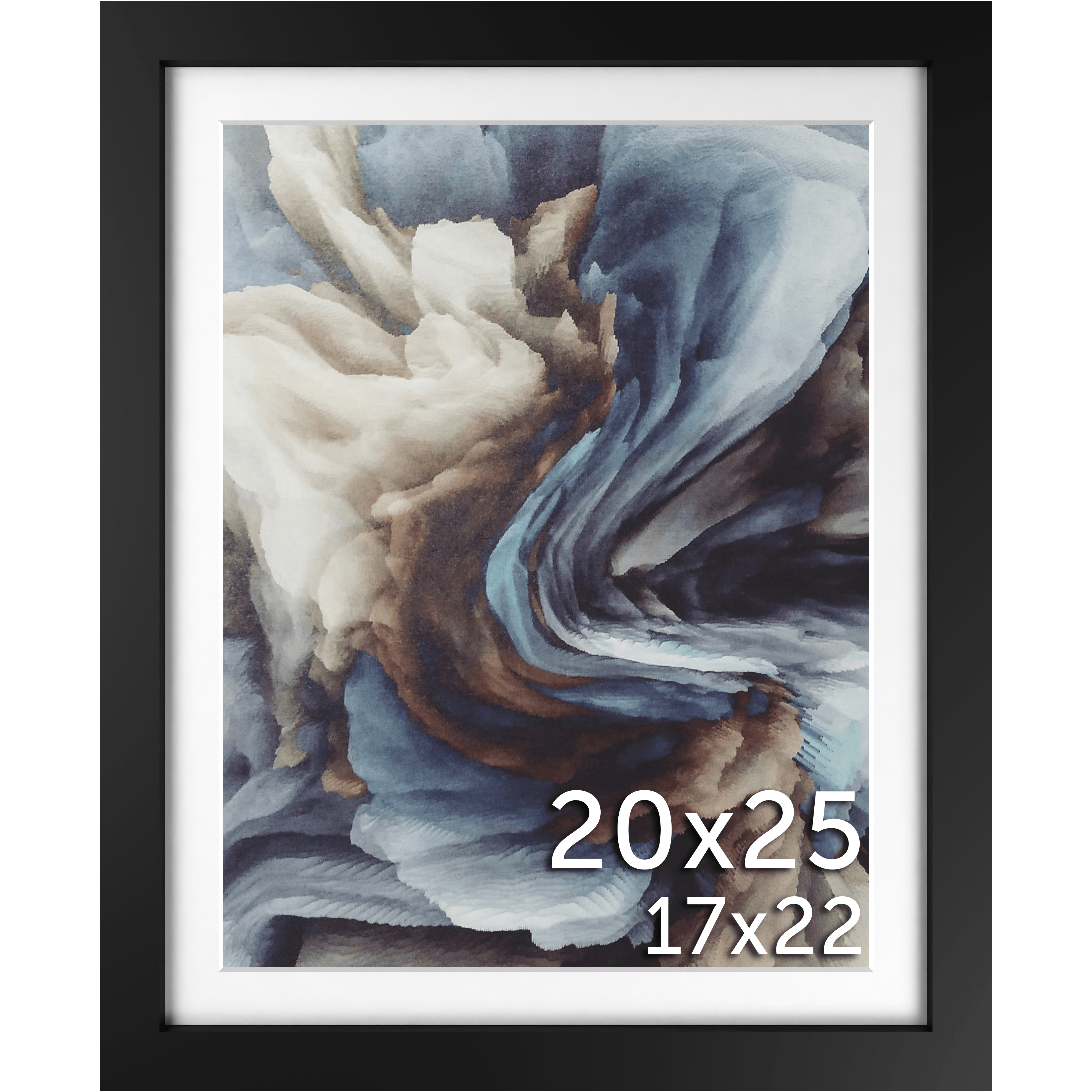 20x25 Matted Frame - Frame Amo