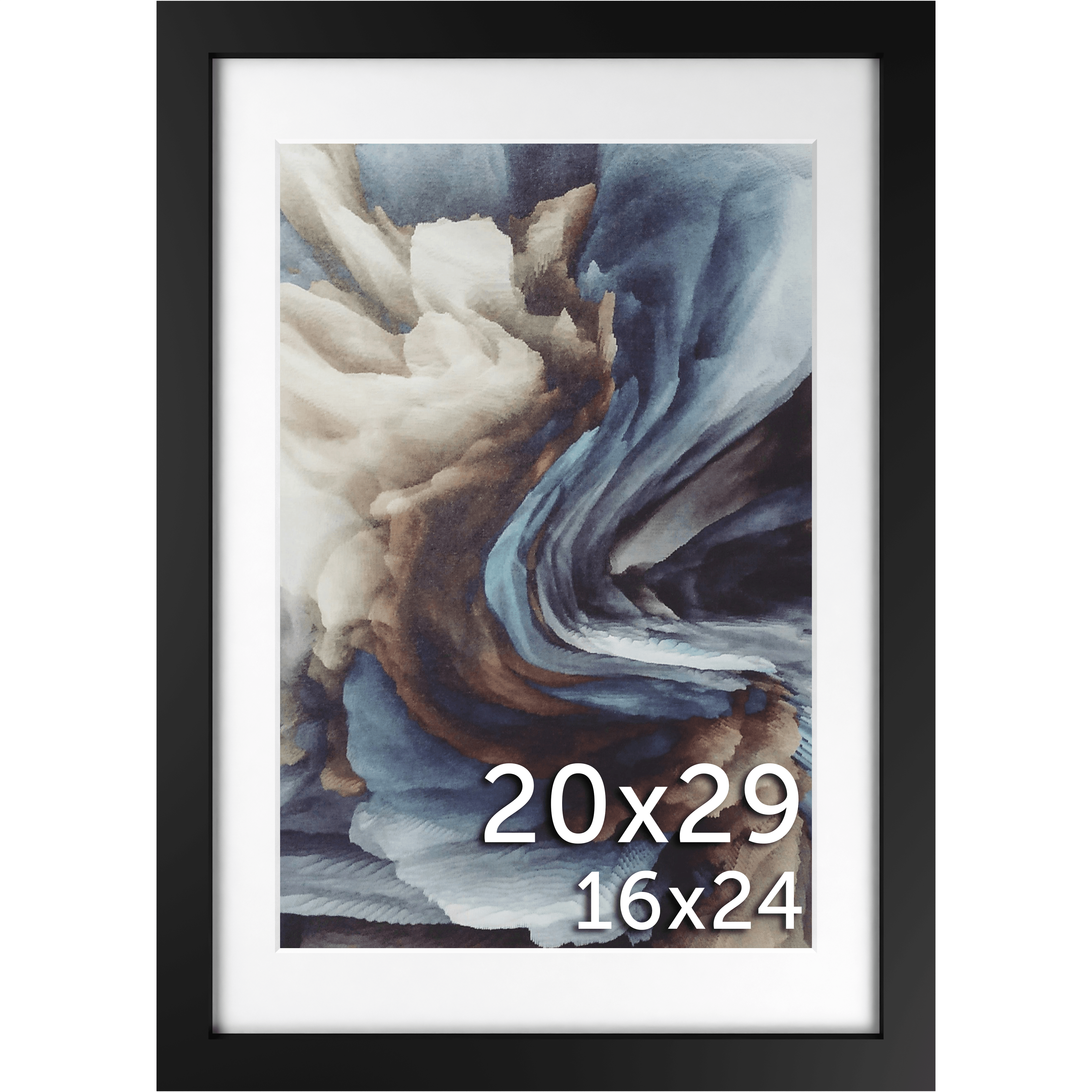 20x29 Matted Frame - Frame Amo