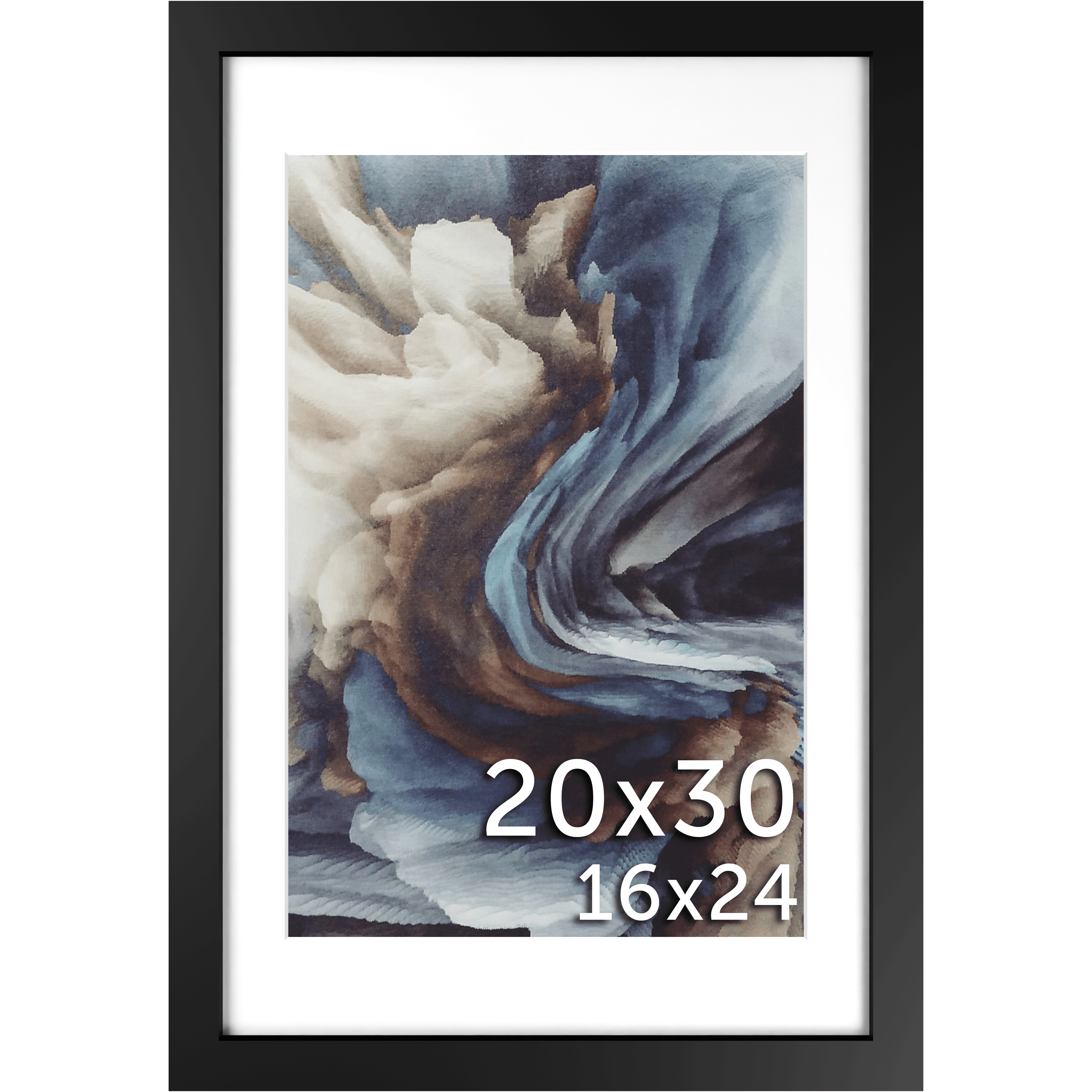 20x30 Matted Frame - Frame Amo