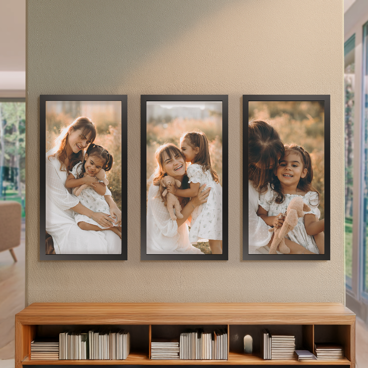 The Vertical Triptych Set