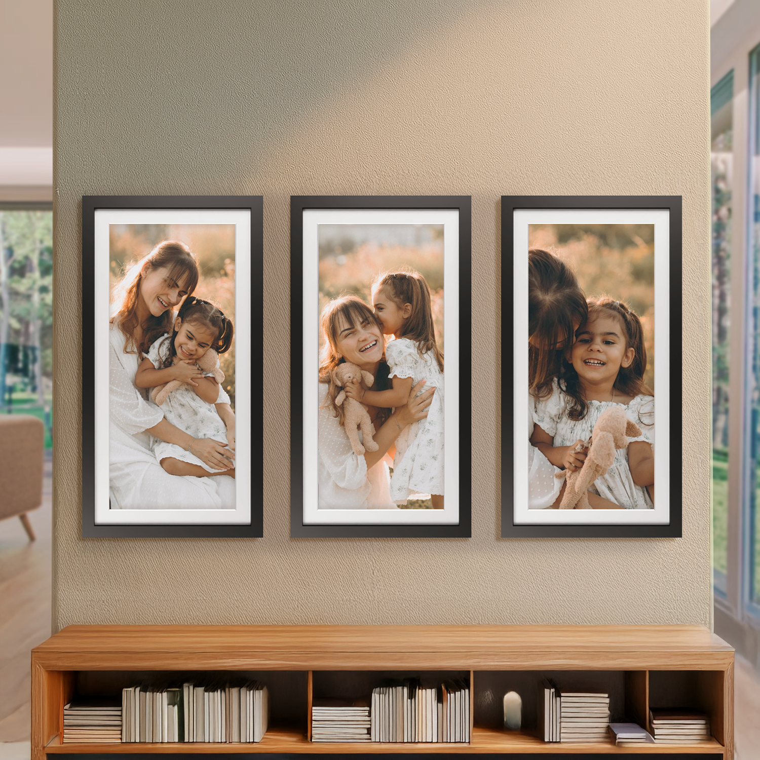 The Vertical Triptych Set