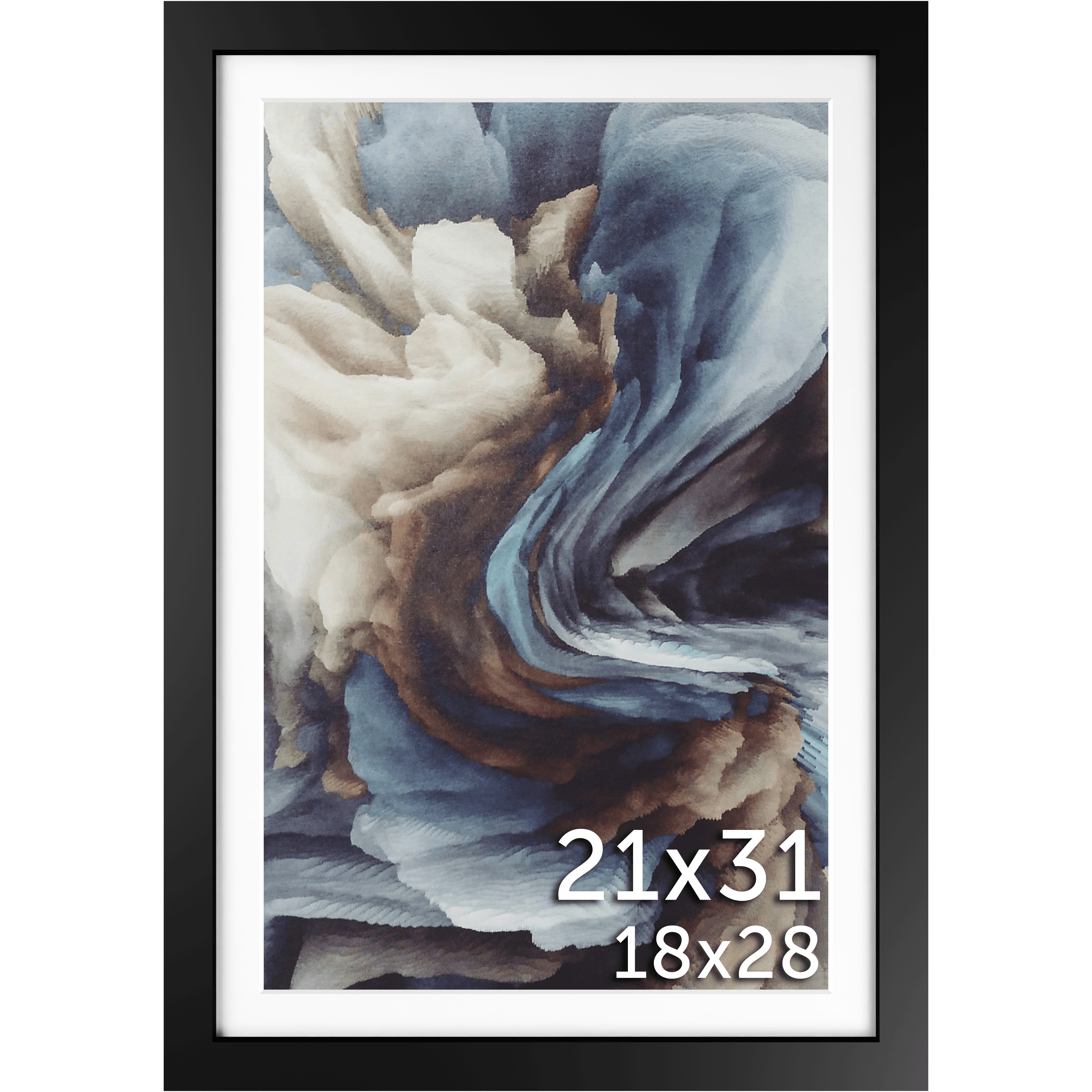 21x31 Matted Frame - Frame Amo