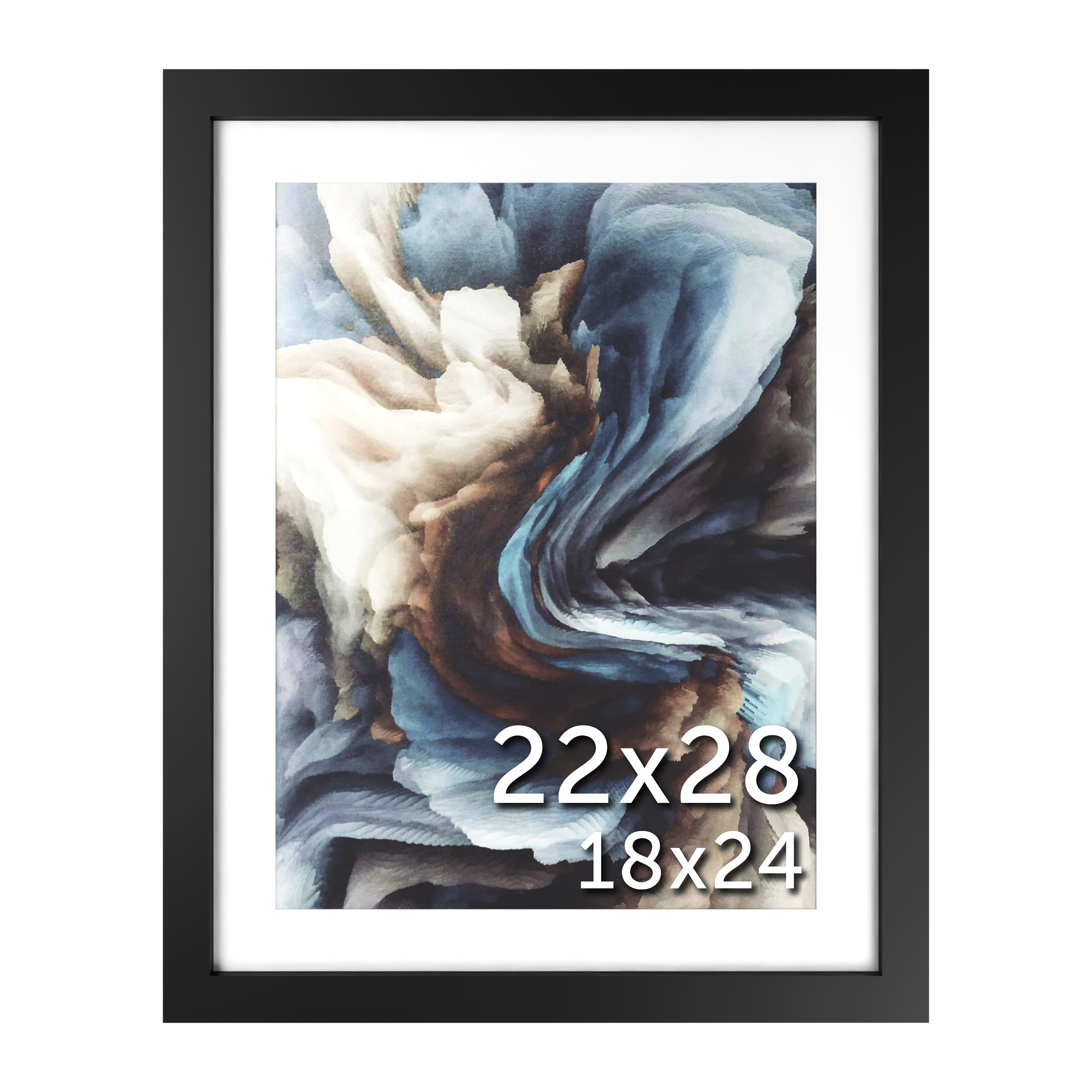 22x28 Matted Frame - Frame Amo