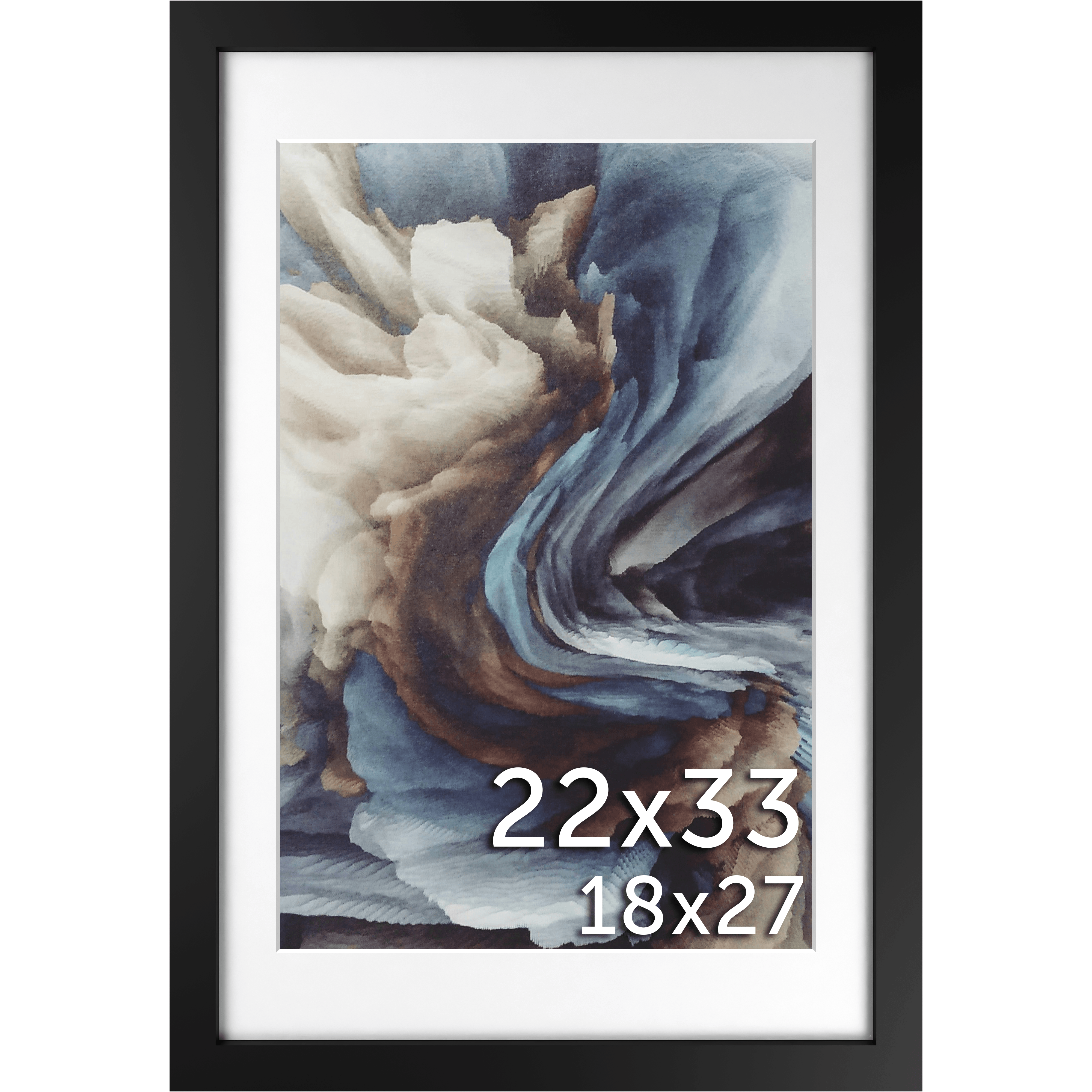 22x33 Matted Frame - Frame Amo