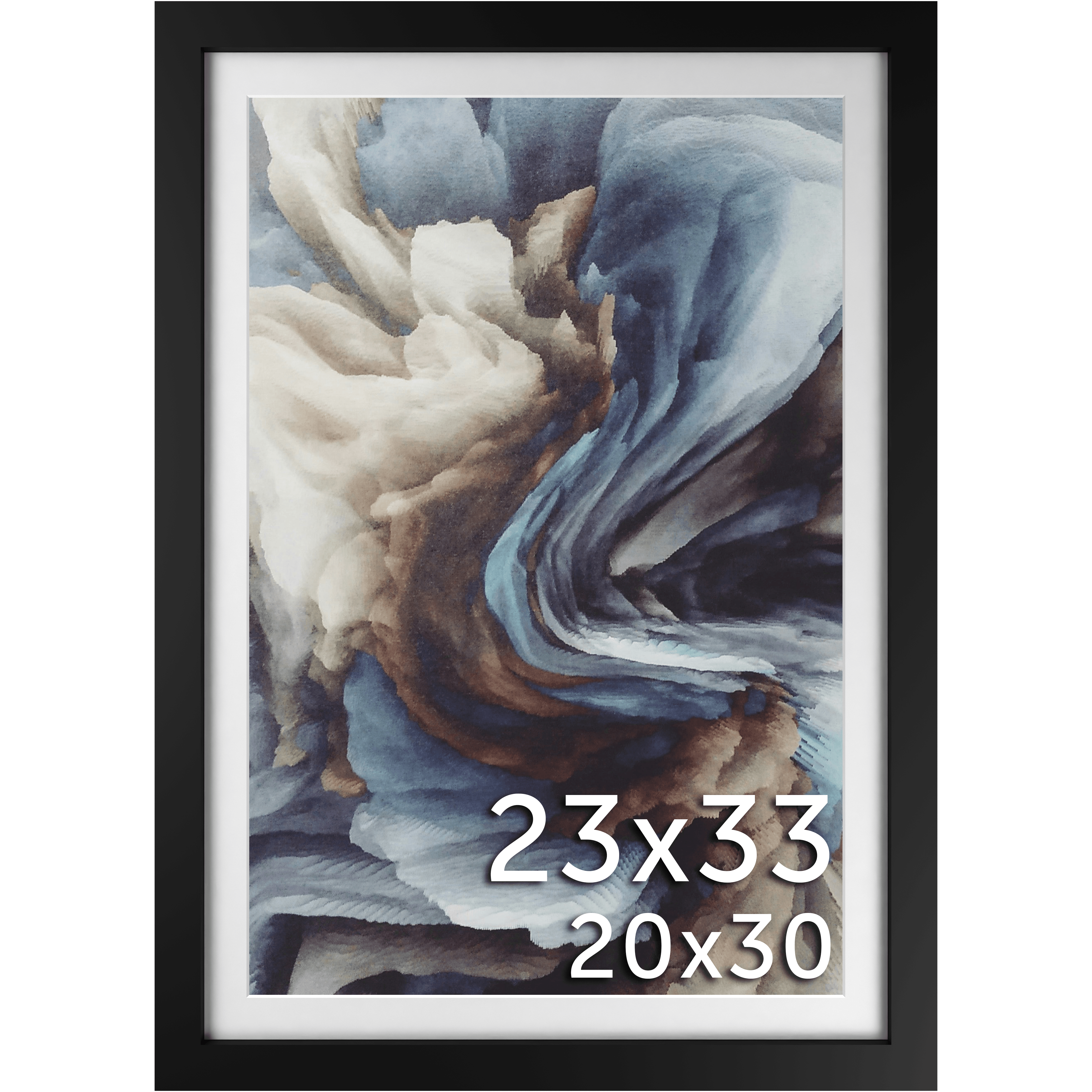 23x33 Matted Frame - Frame Amo