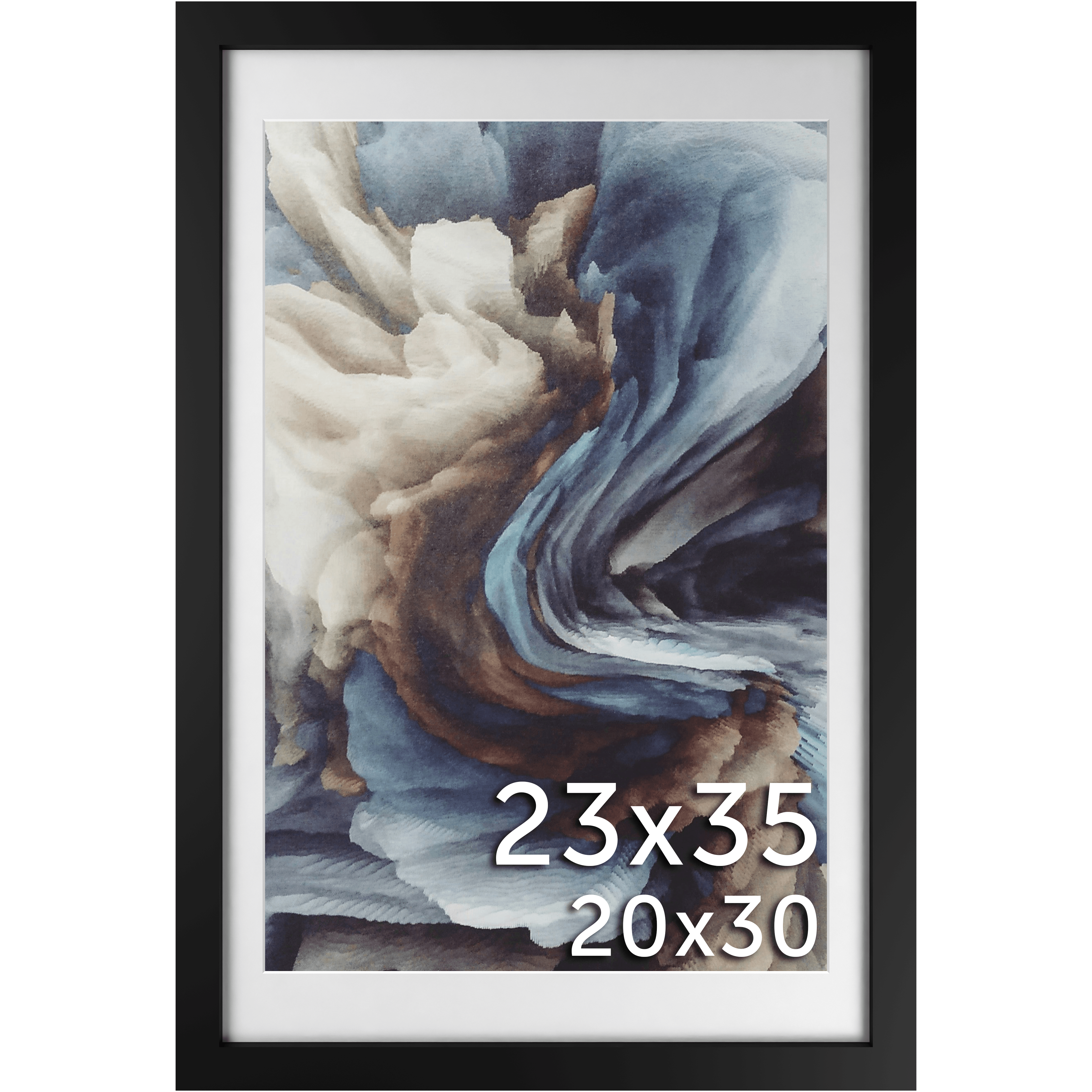 23x35 Matted Frame - Frame Amo