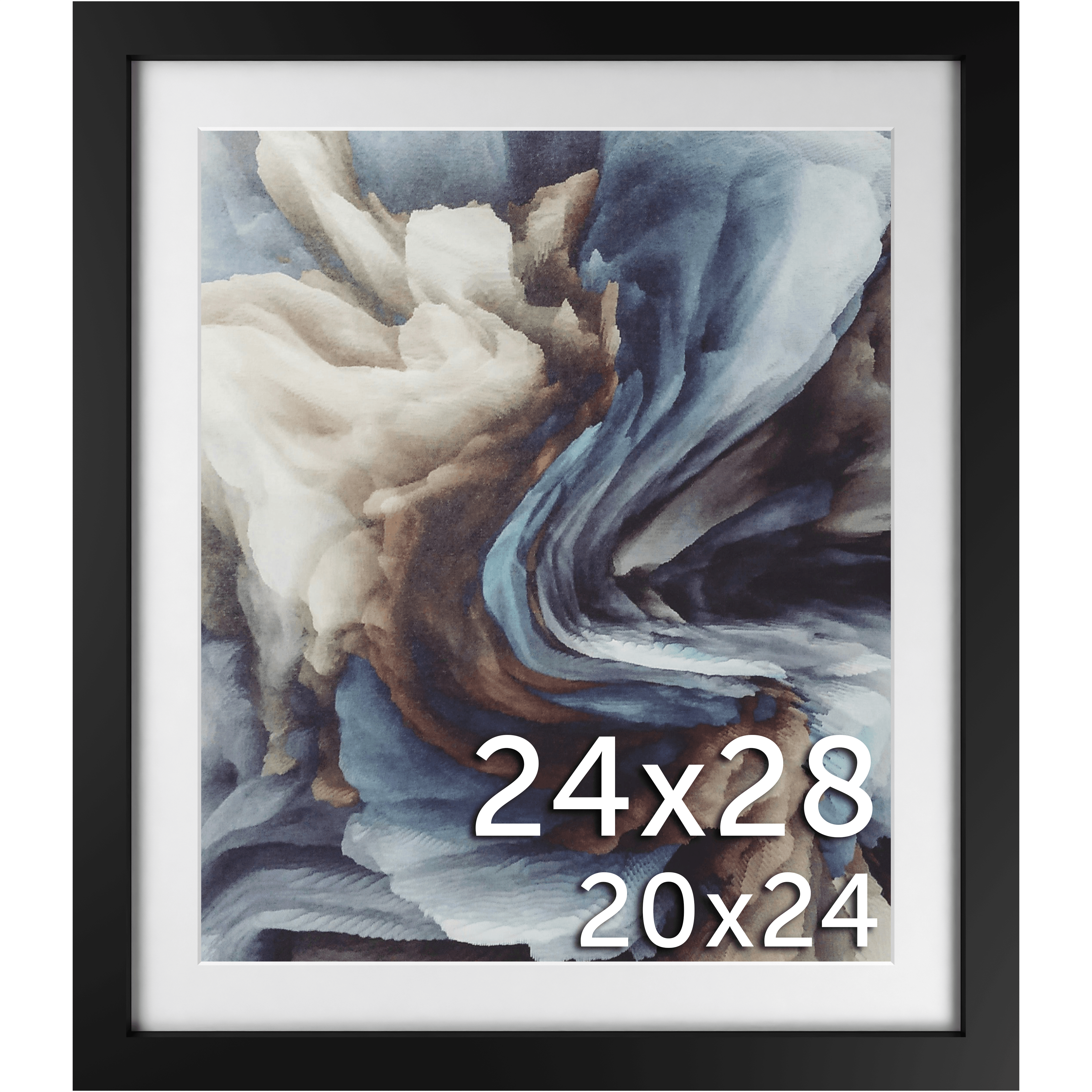 24x28 Matted Frame - Frame Amo