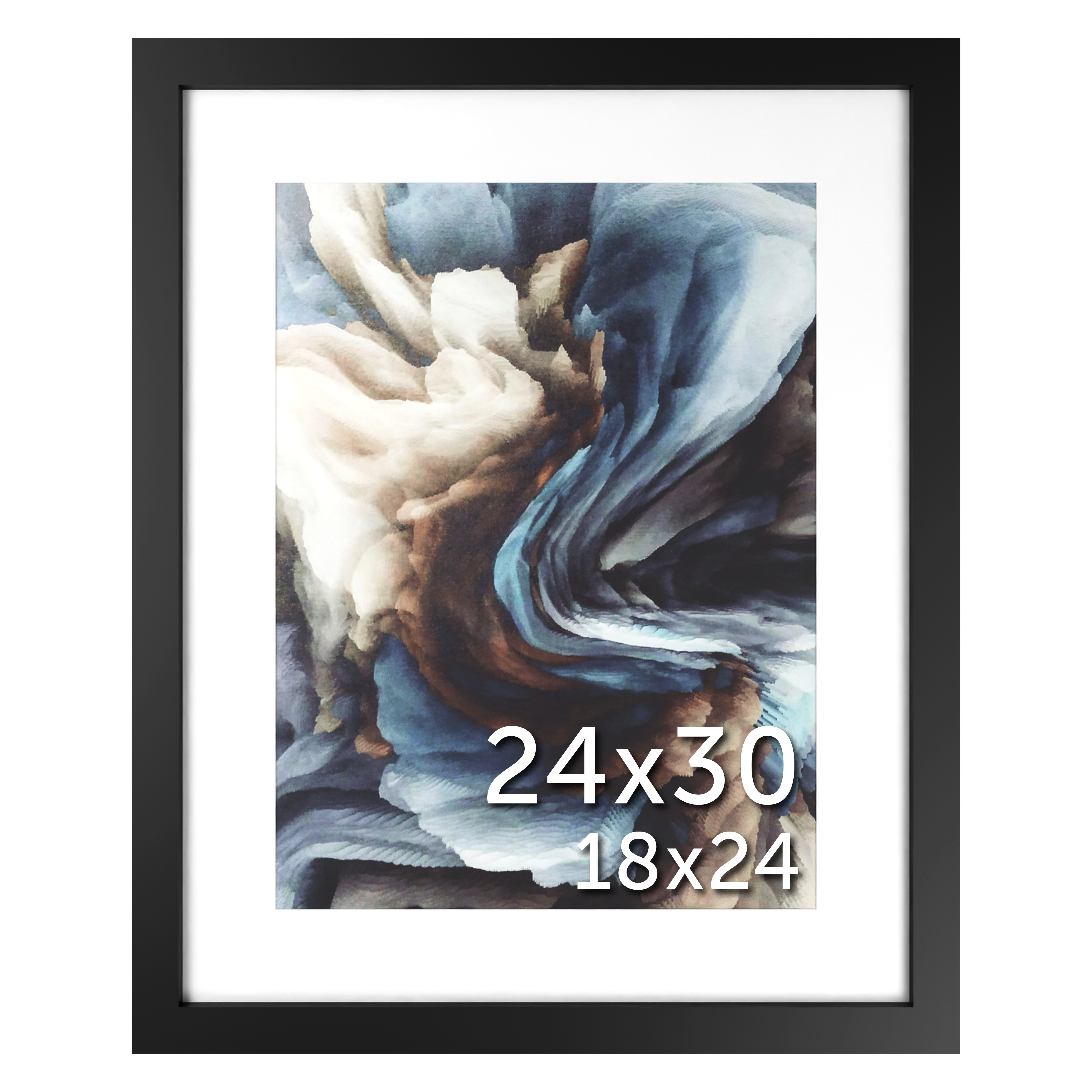 24x30 Matted Frame - Frame Amo