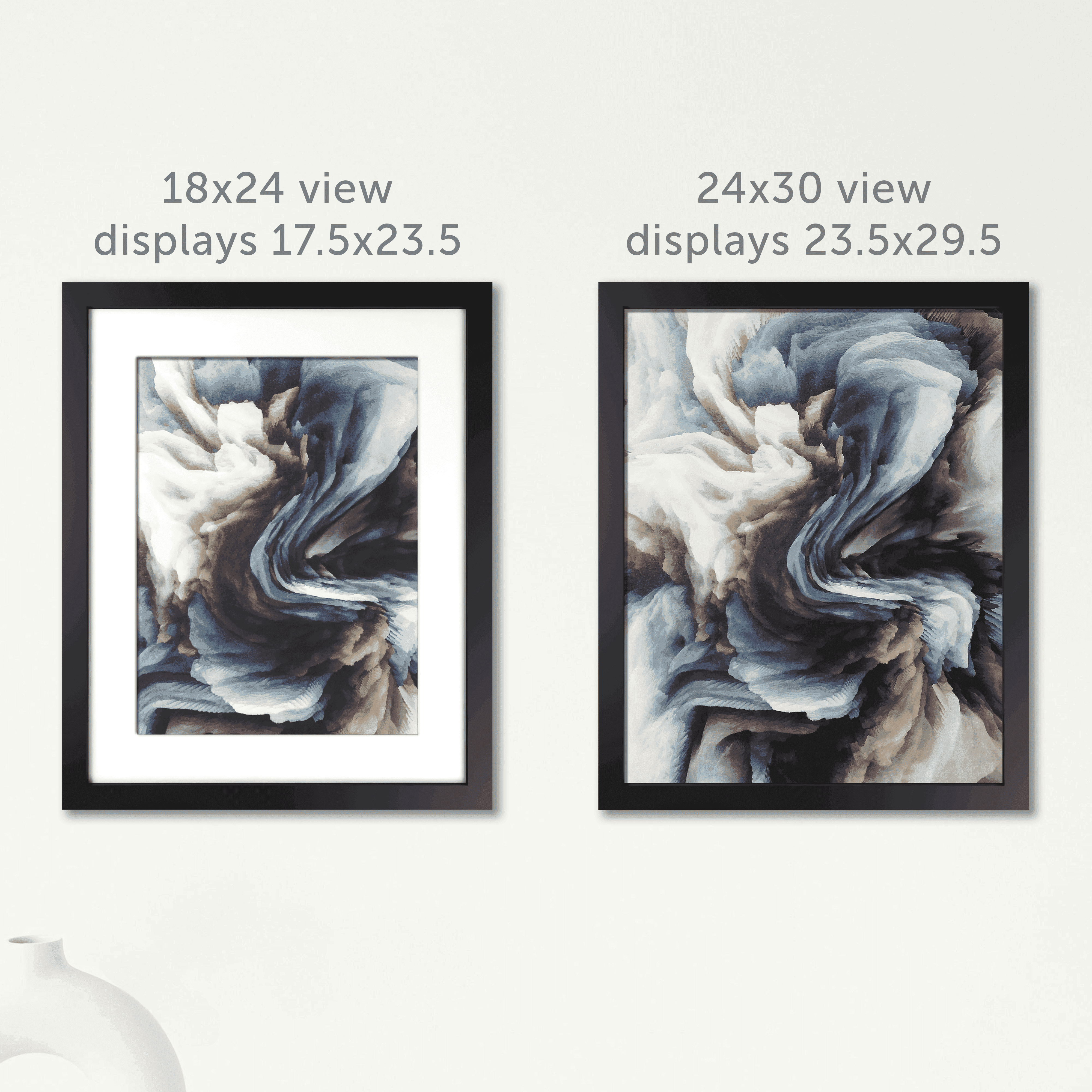 24x30 Matted Frame - Frame Amo