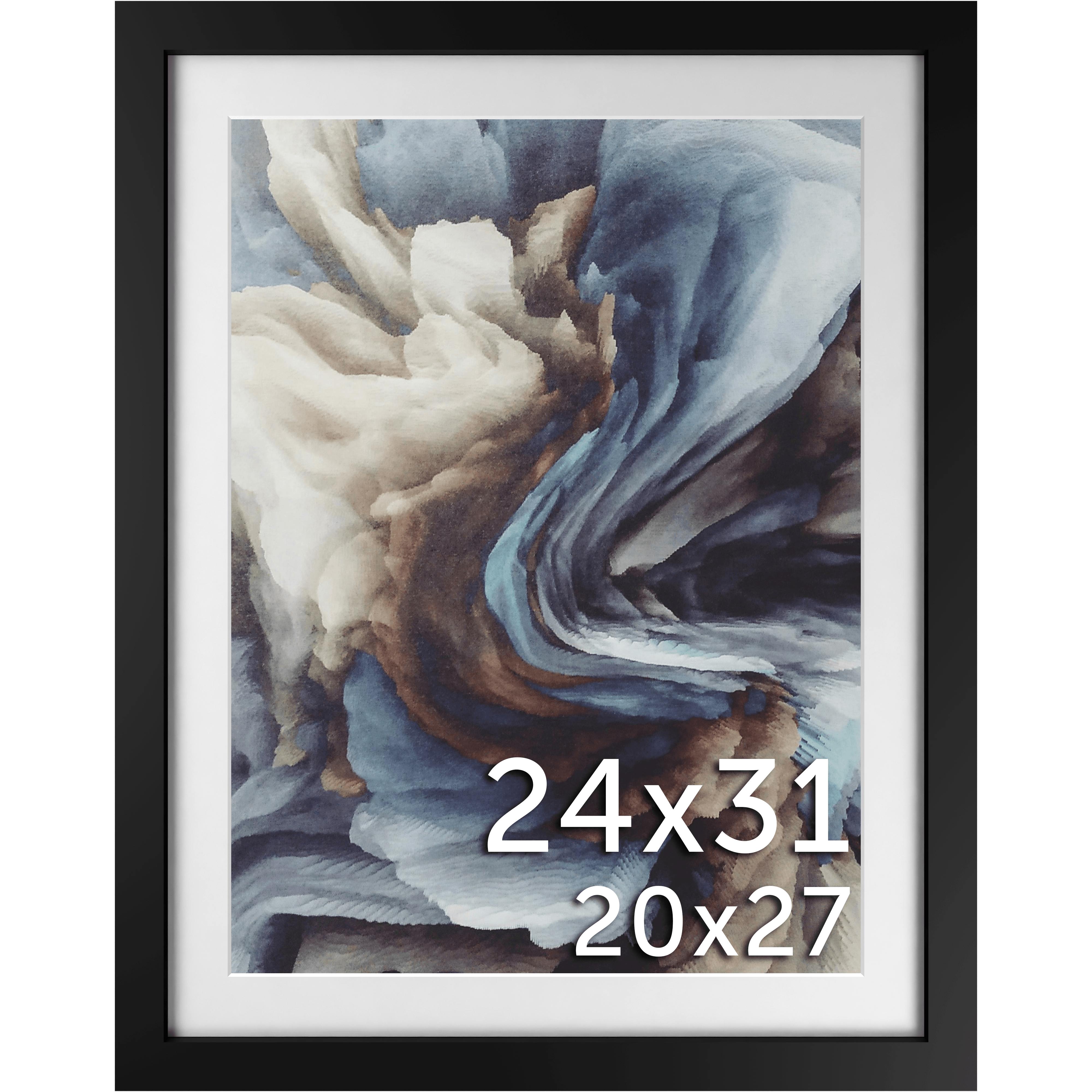 24x31 Matted Frame - Frame Amo