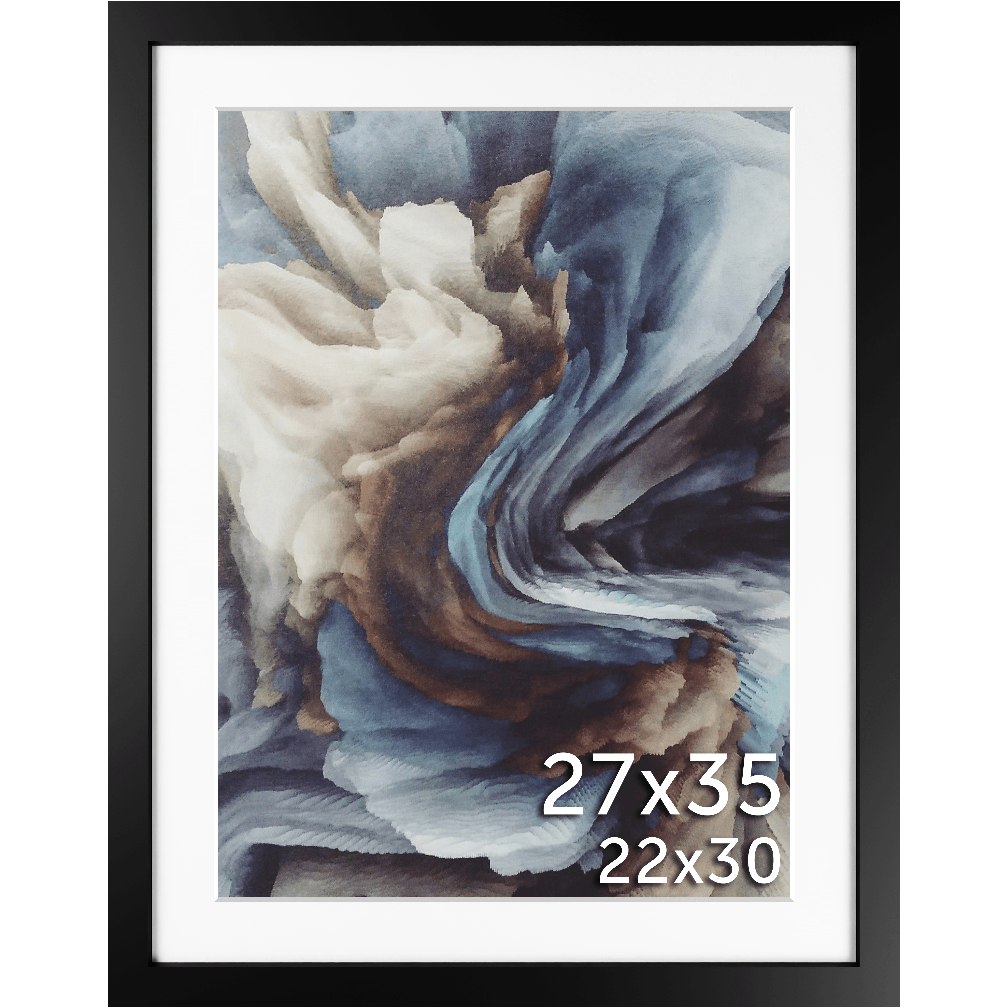 27x35 Matted Frame - Frame Amo