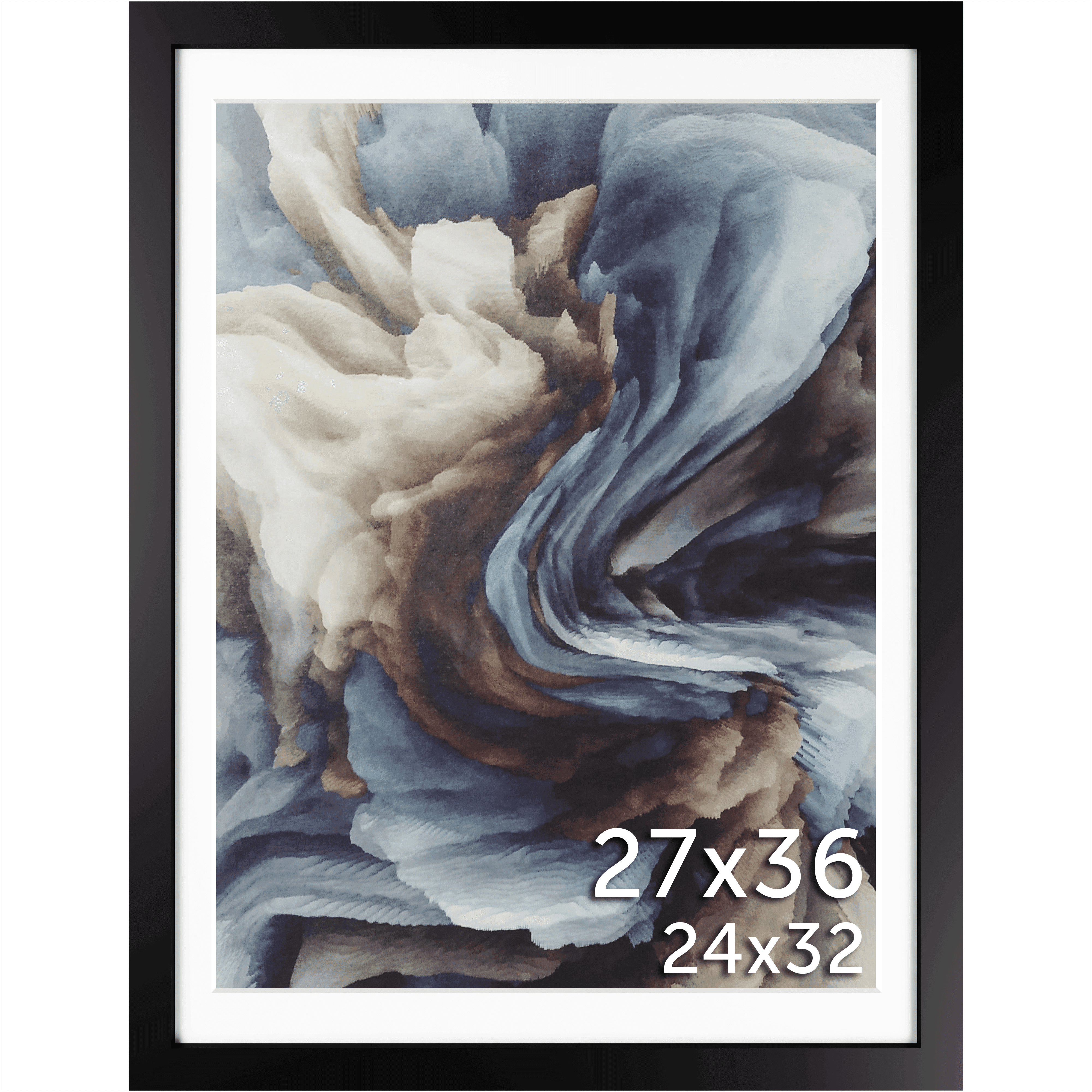 27x36 Matted Frame - Frame Amo