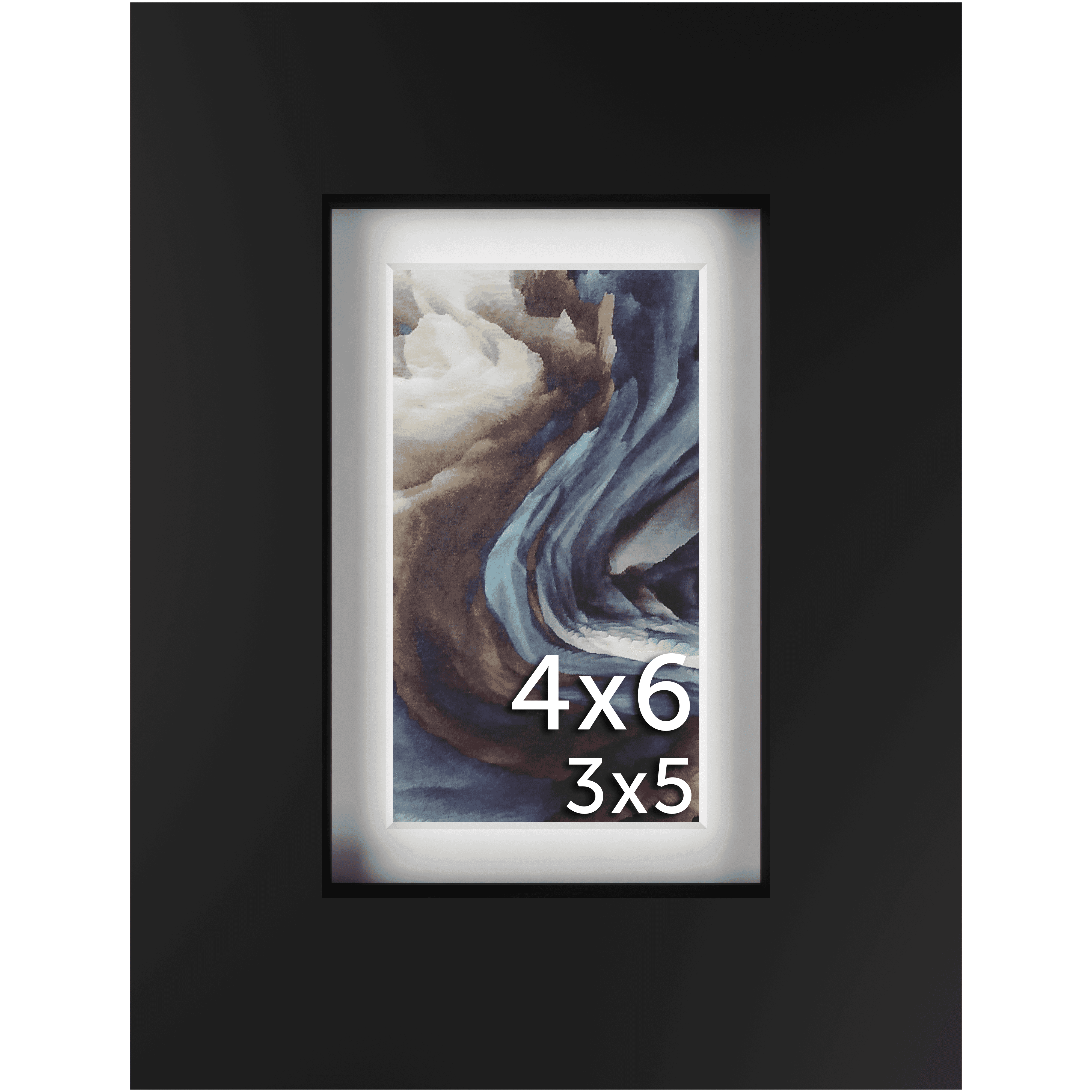 4x6 Matted Frame - Frame Amo