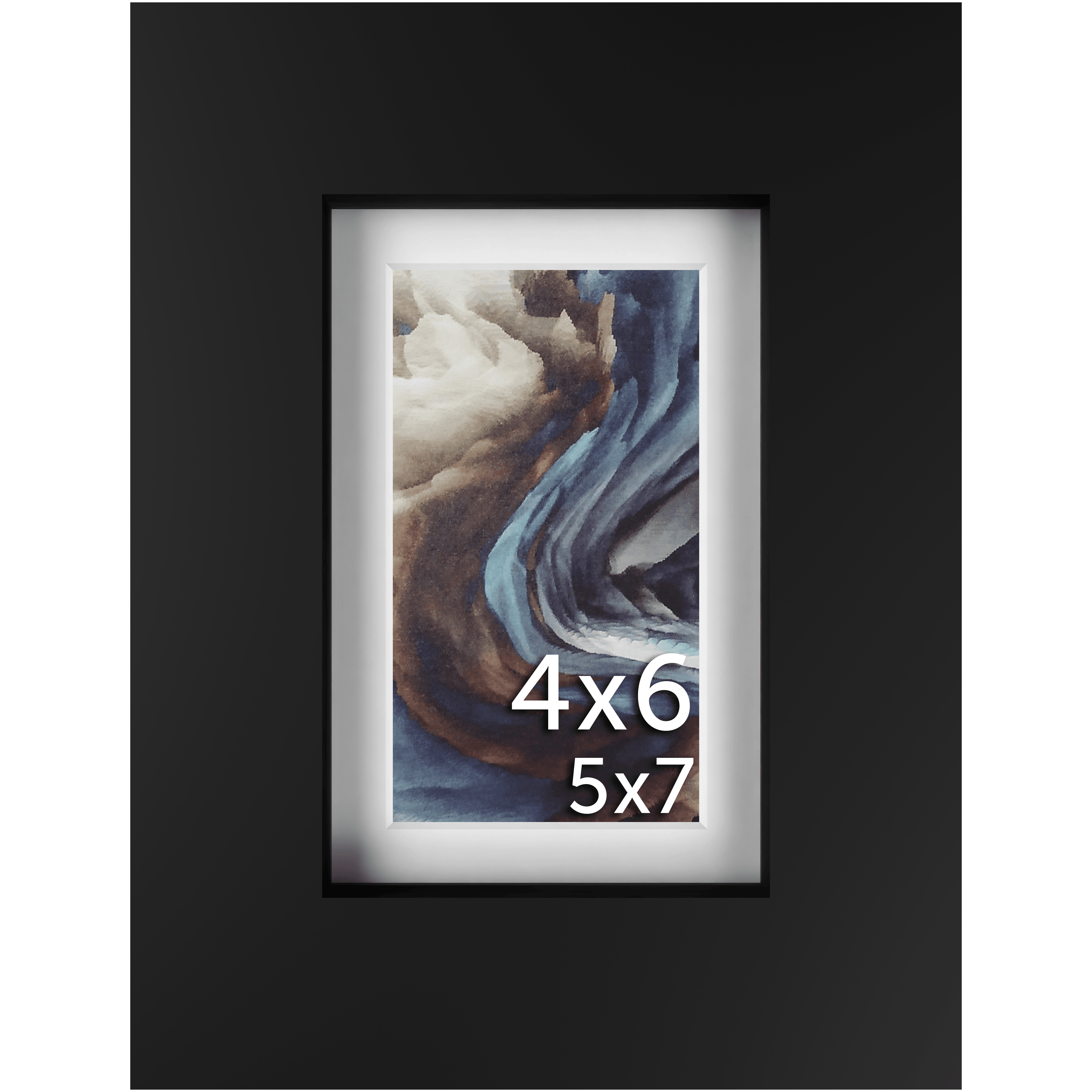 4x6 Matted Frame - Frame Amo