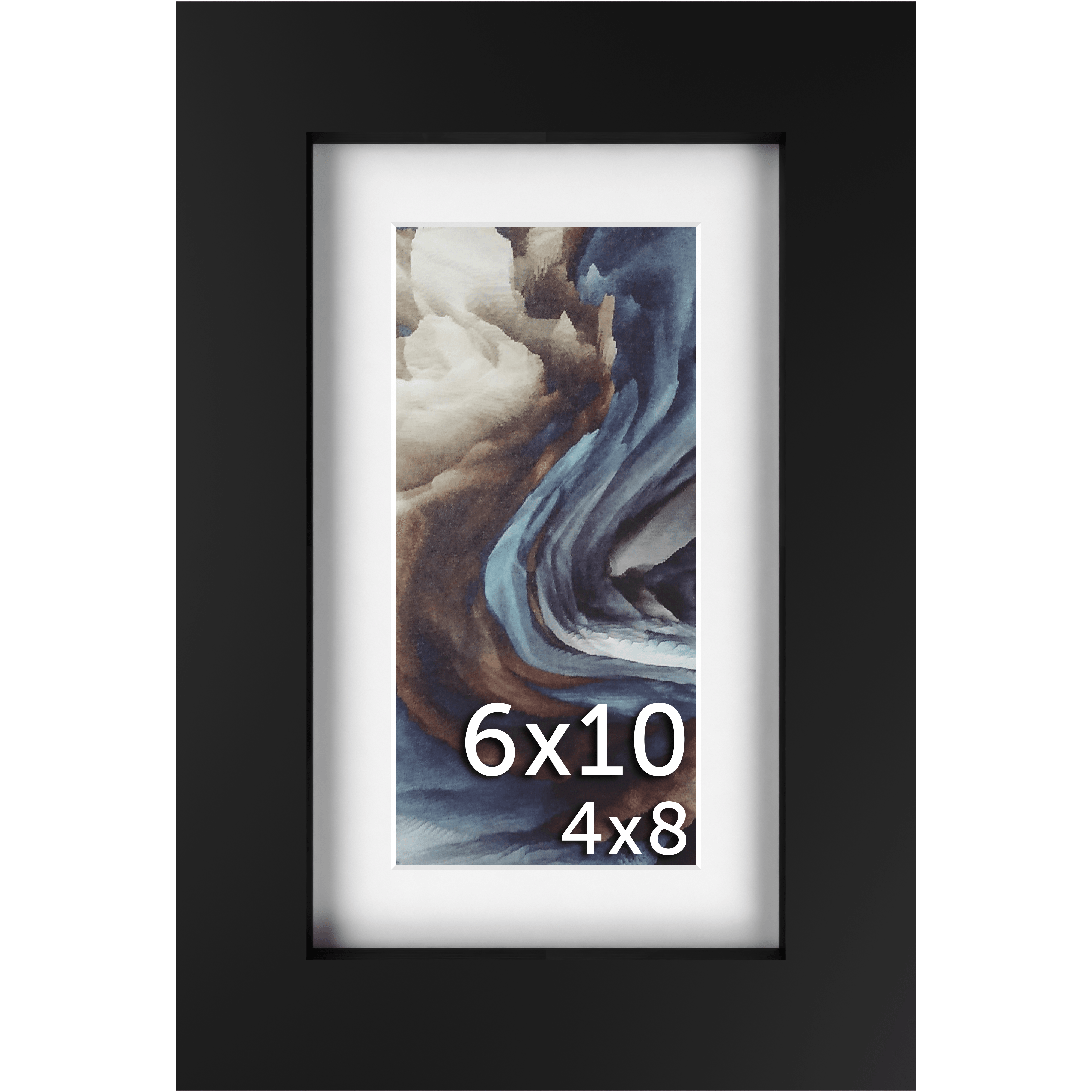 6x10 Matted Frame - Frame Amo