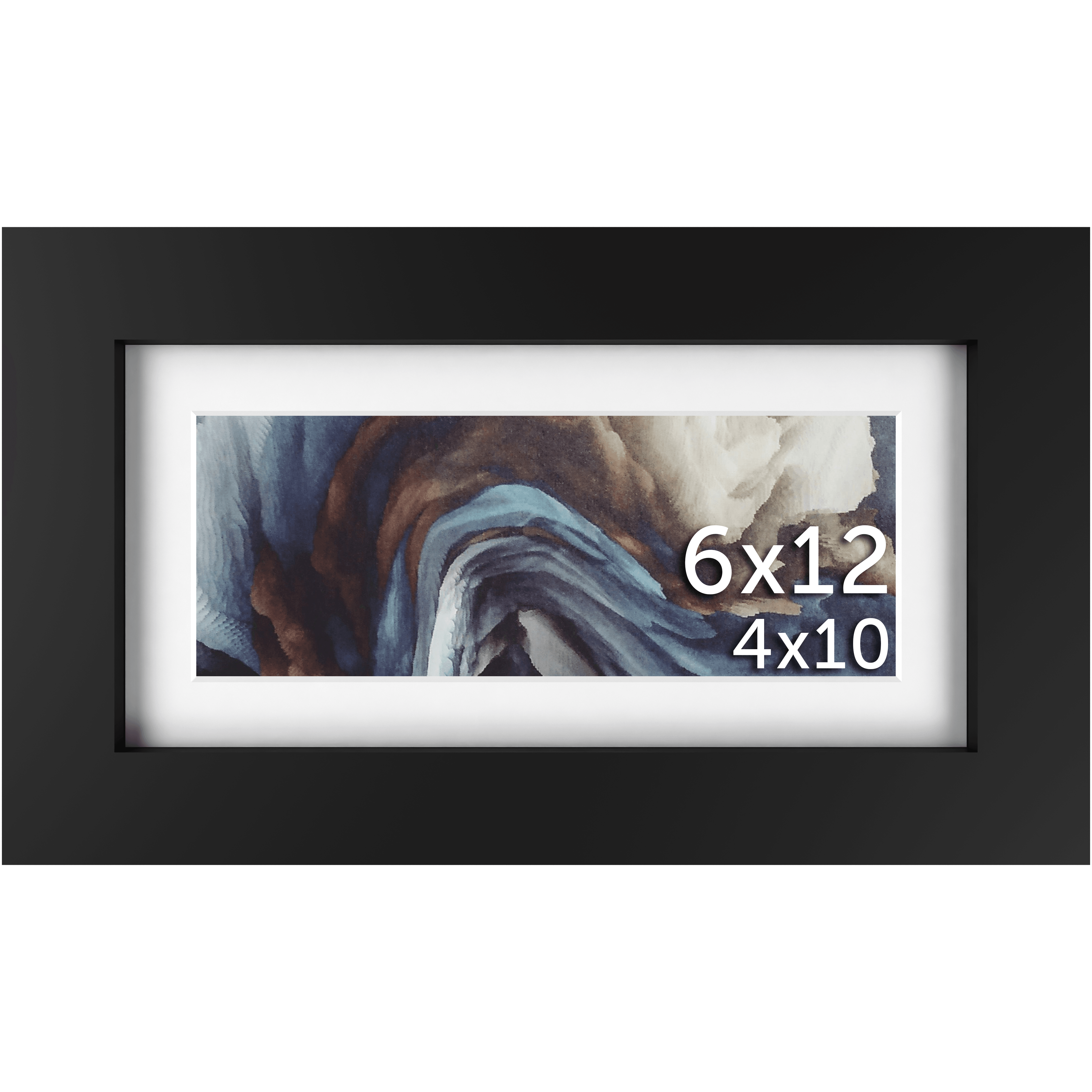 6x12 Matted Frame - Frame Amo