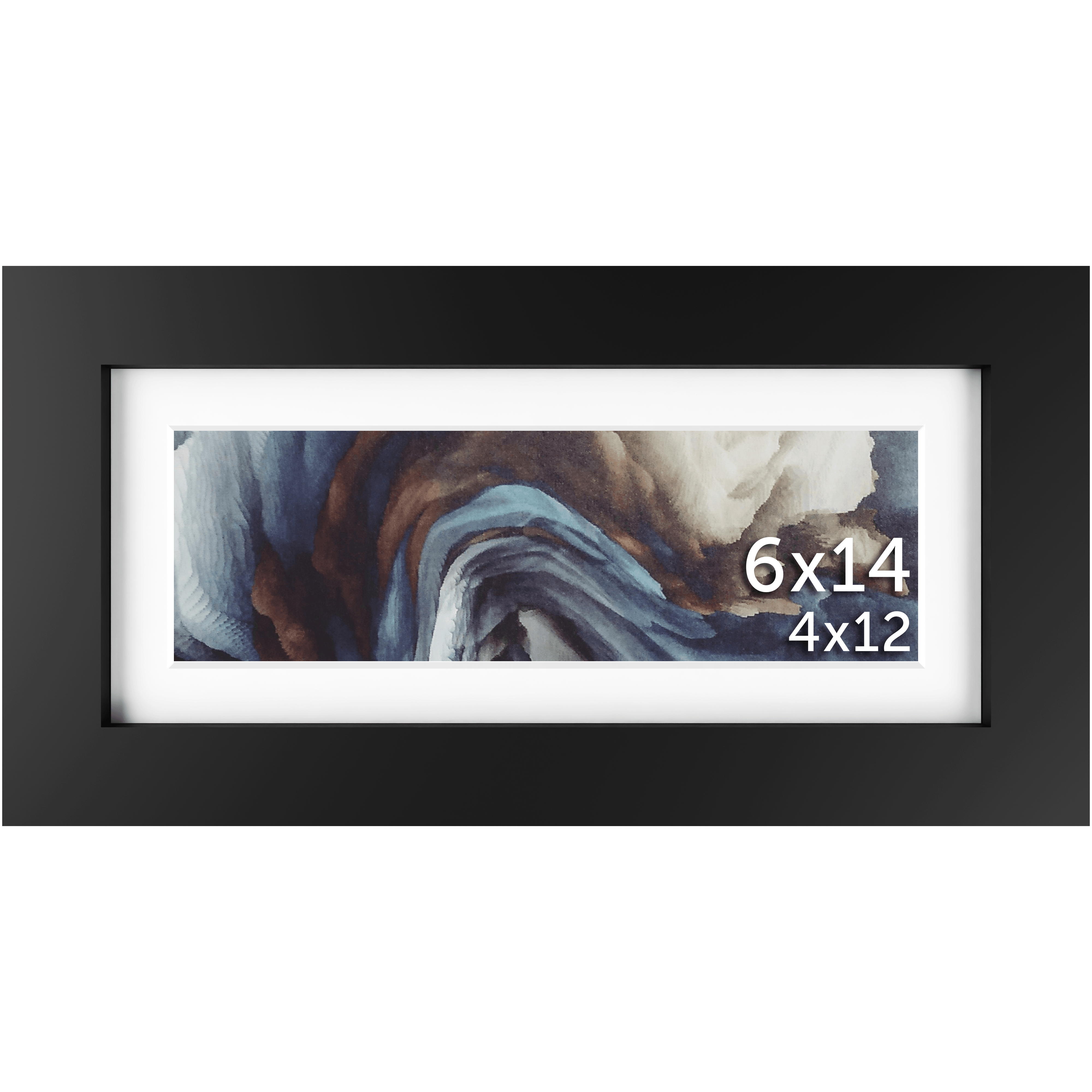 6x14 Matted Frame - Frame Amo