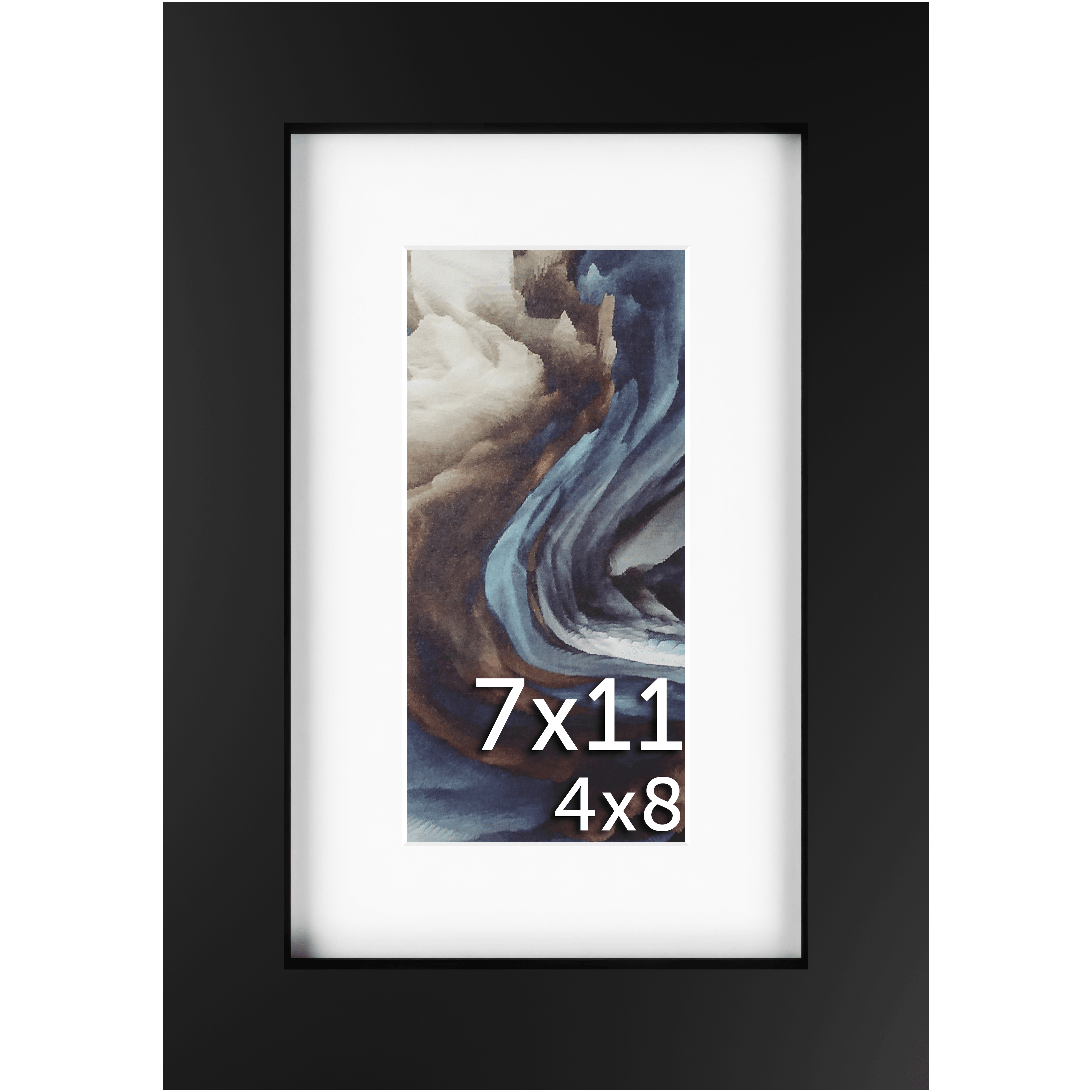 7x11 Matted Frame - Frame Amo