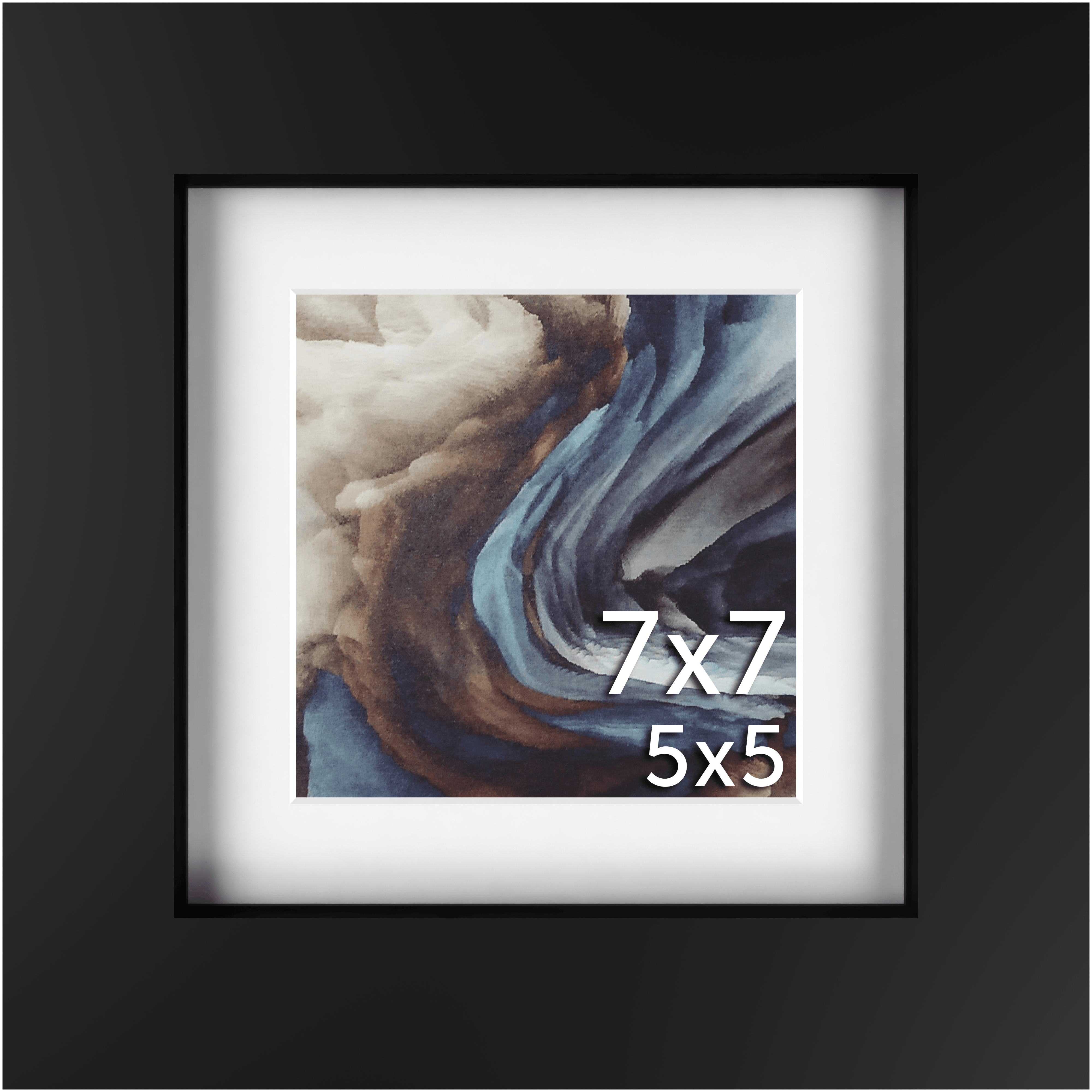 7x7 Matted Frame - Frame Amo