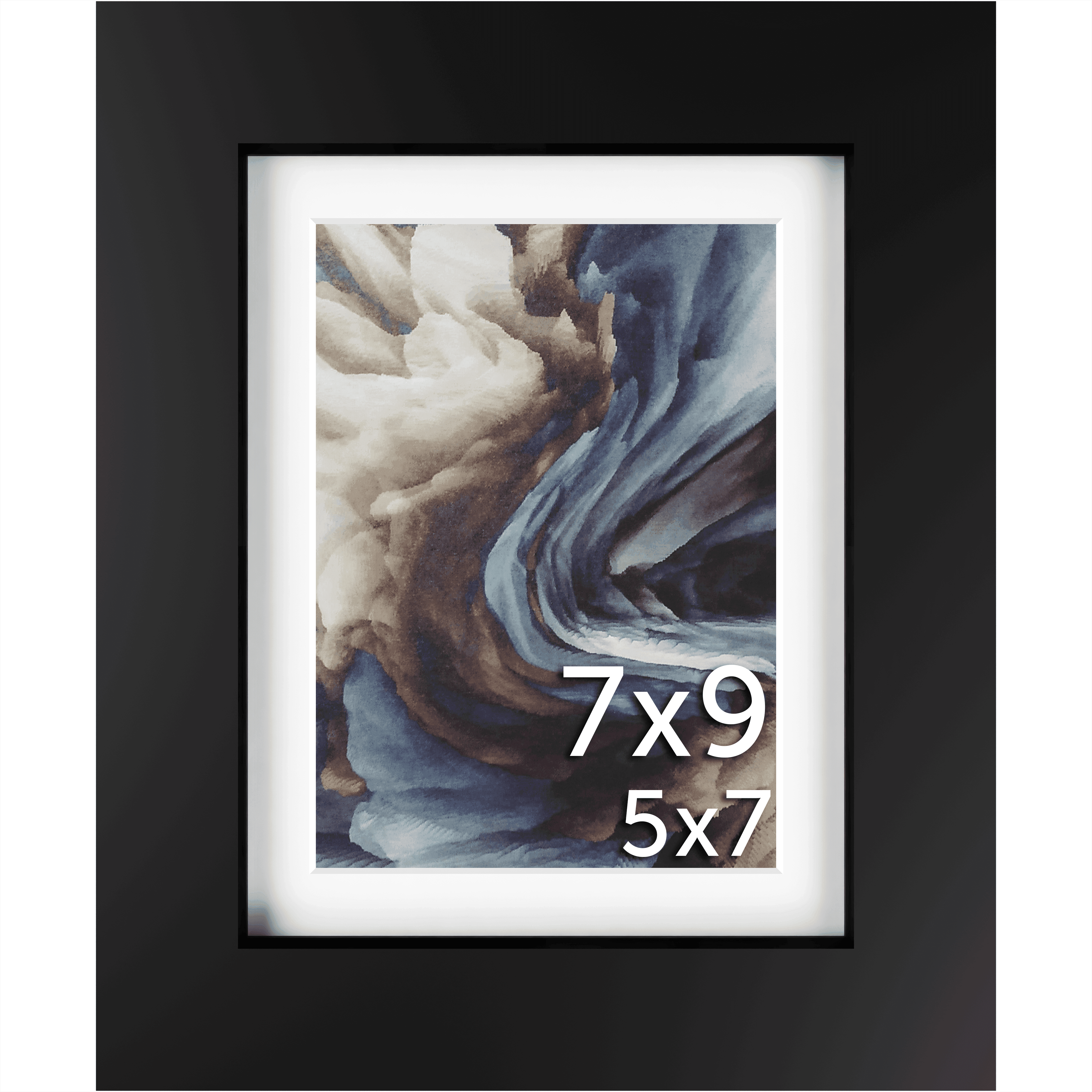 7x9 Matted Frame - Frame Amo