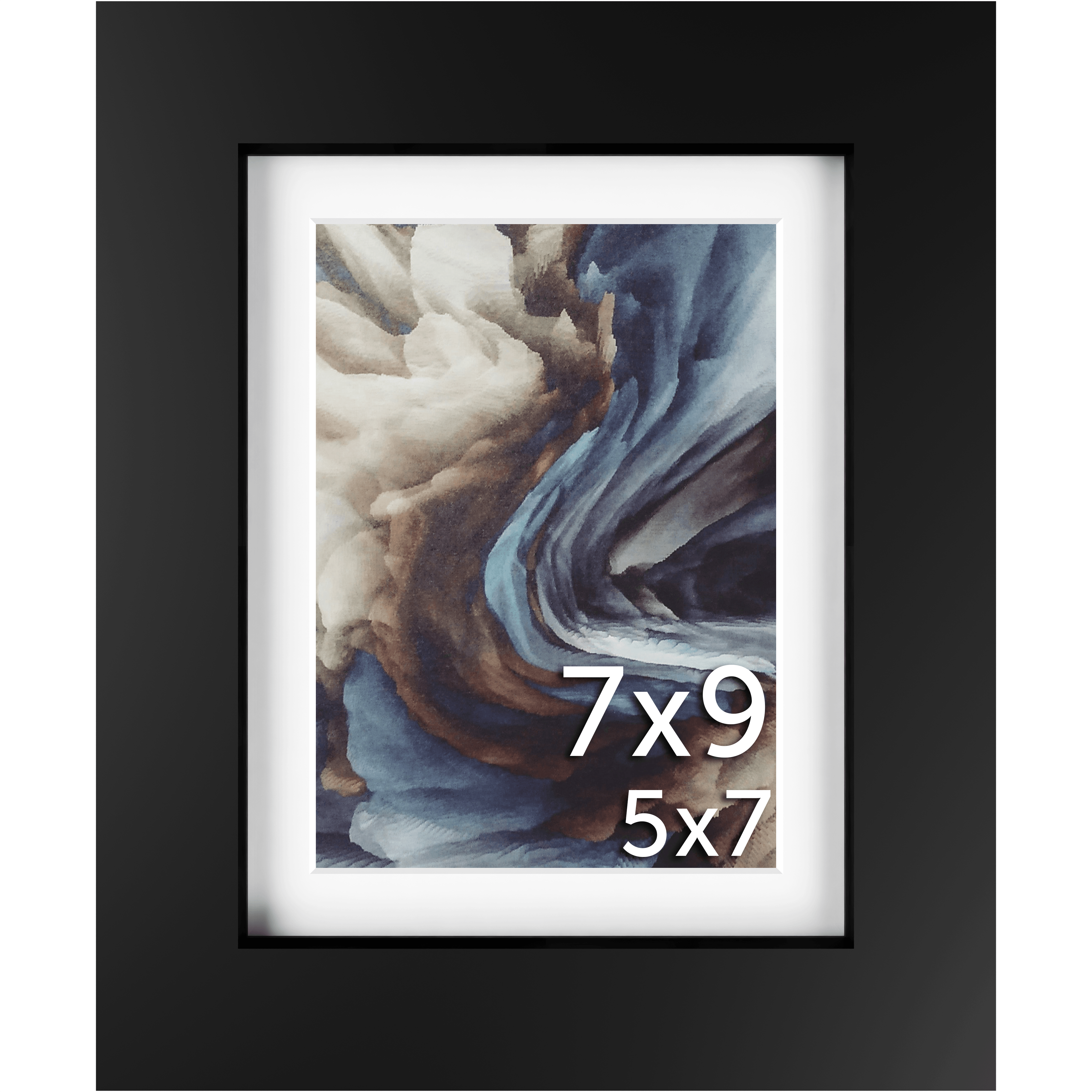 7x9 Matted Frame - Frame Amo