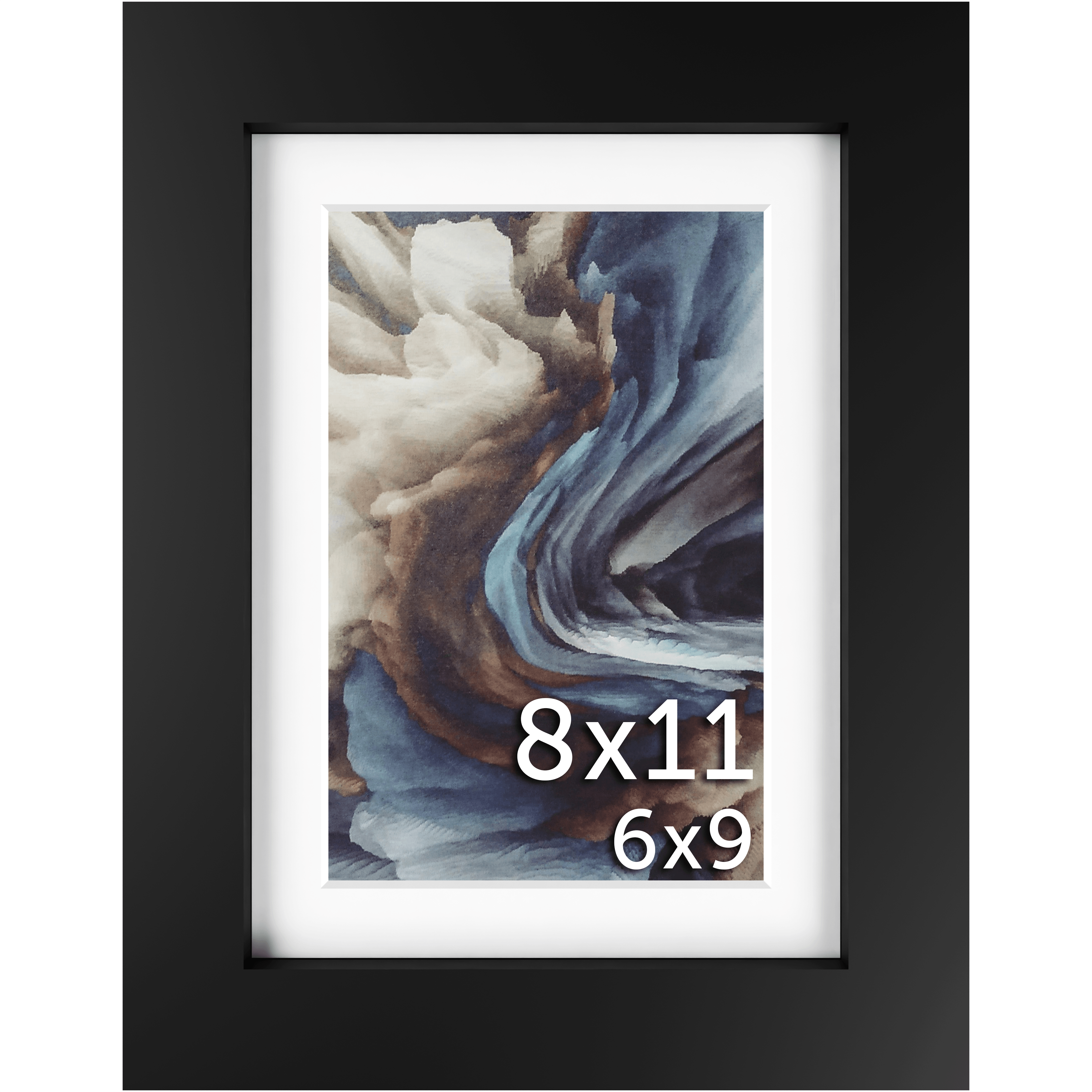 8x11 Matted Frame - Frame Amo