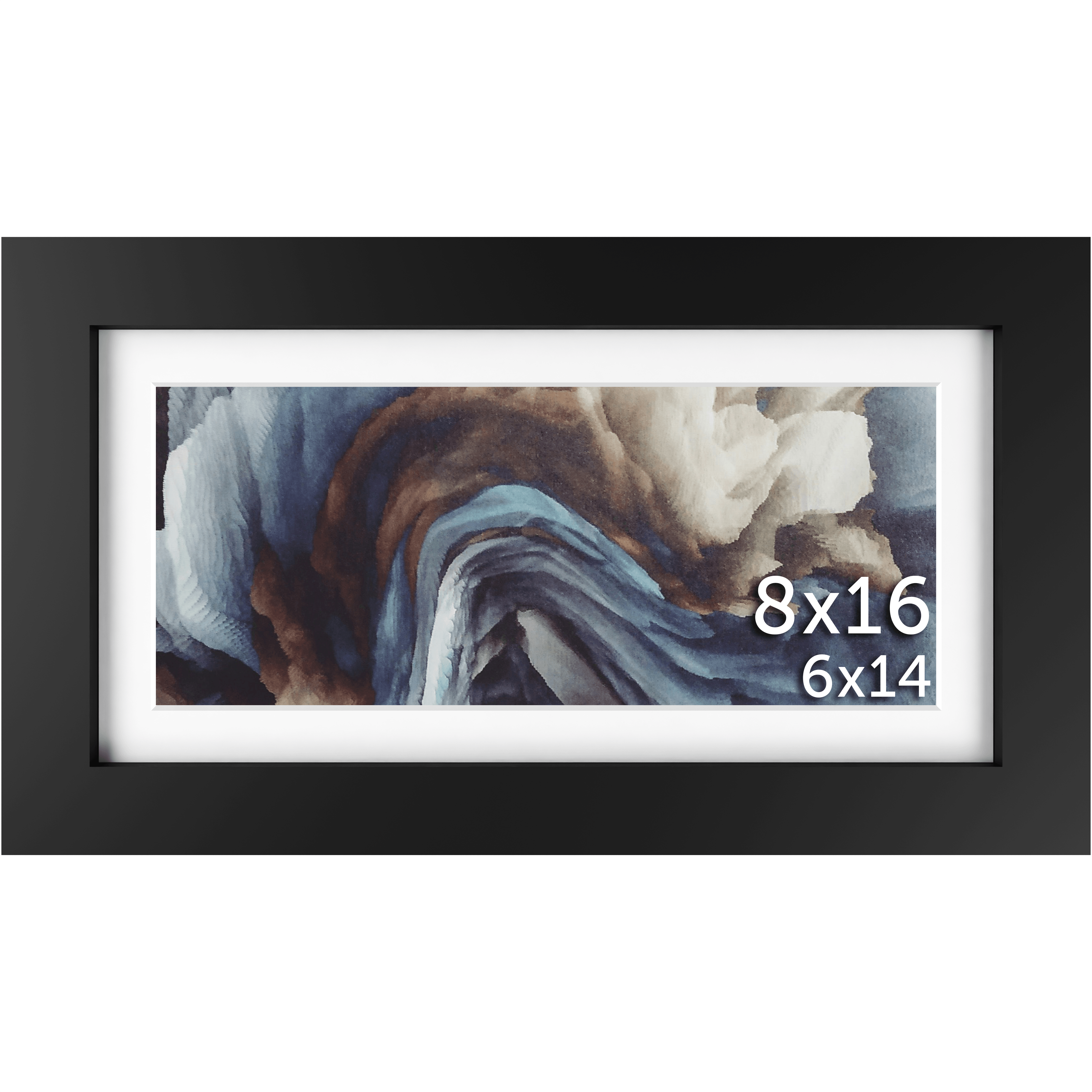 8x16 Matted Frame - Frame Amo