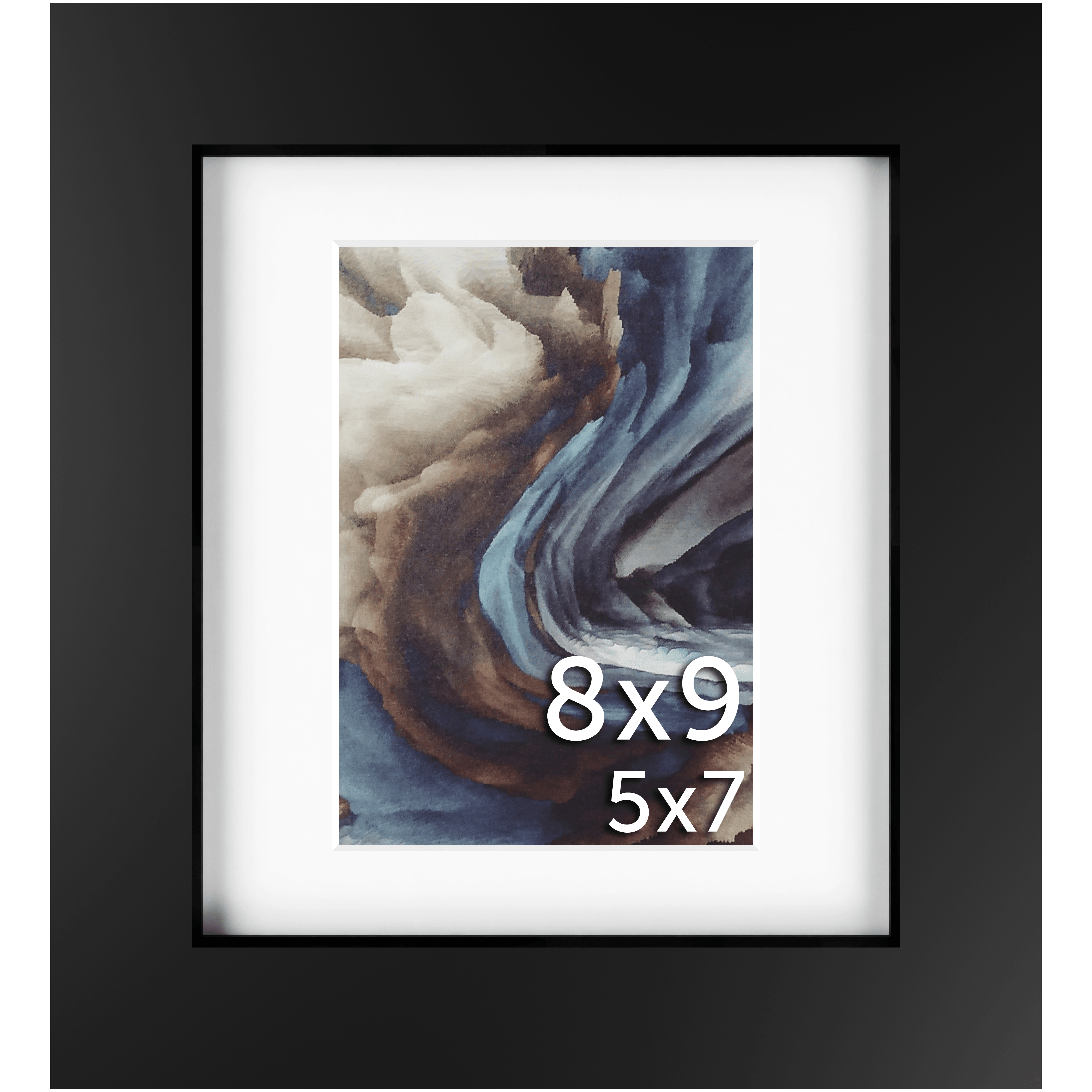 8x9 Matted Frame - Frame Amo