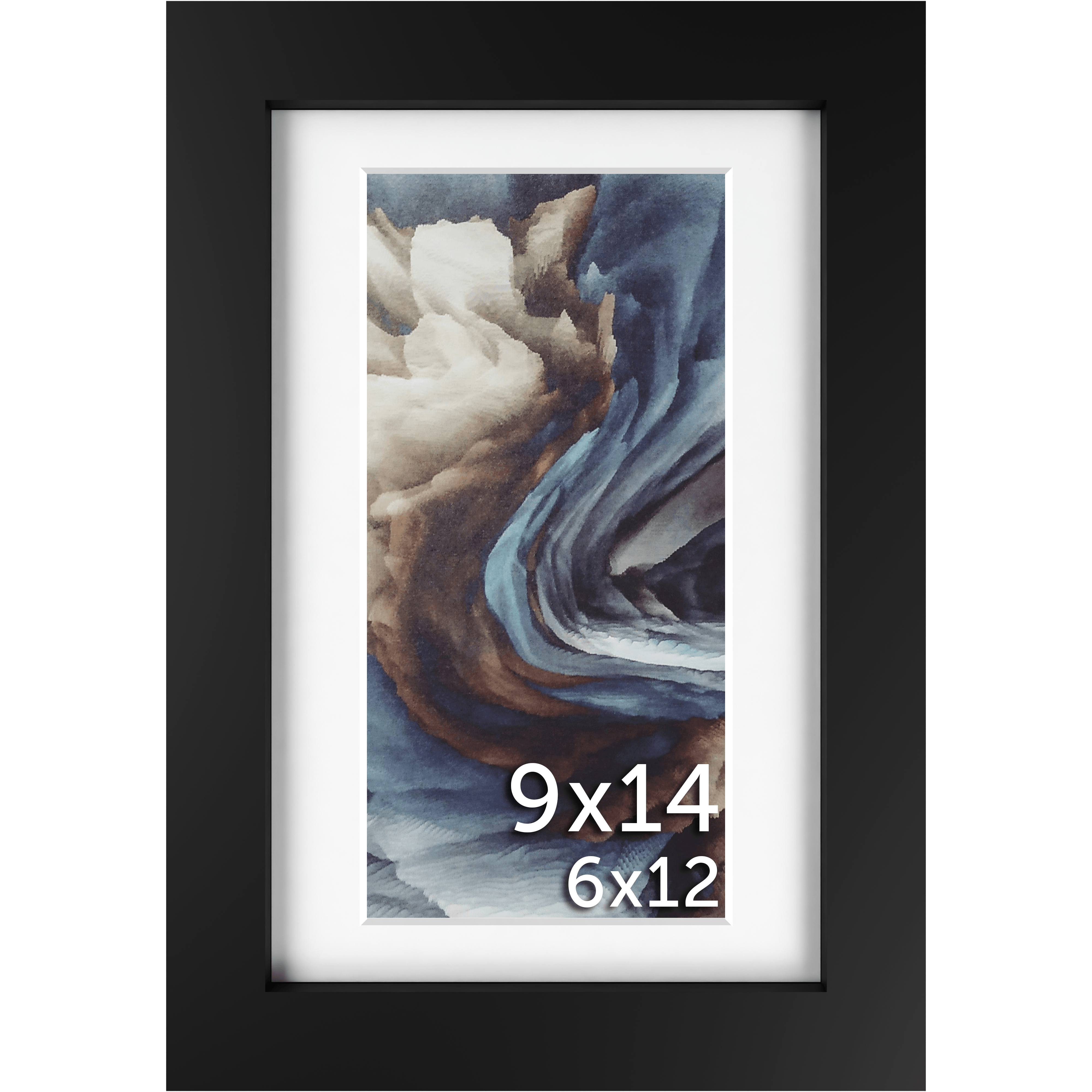 9x14 Matted Frame - Frame Amo