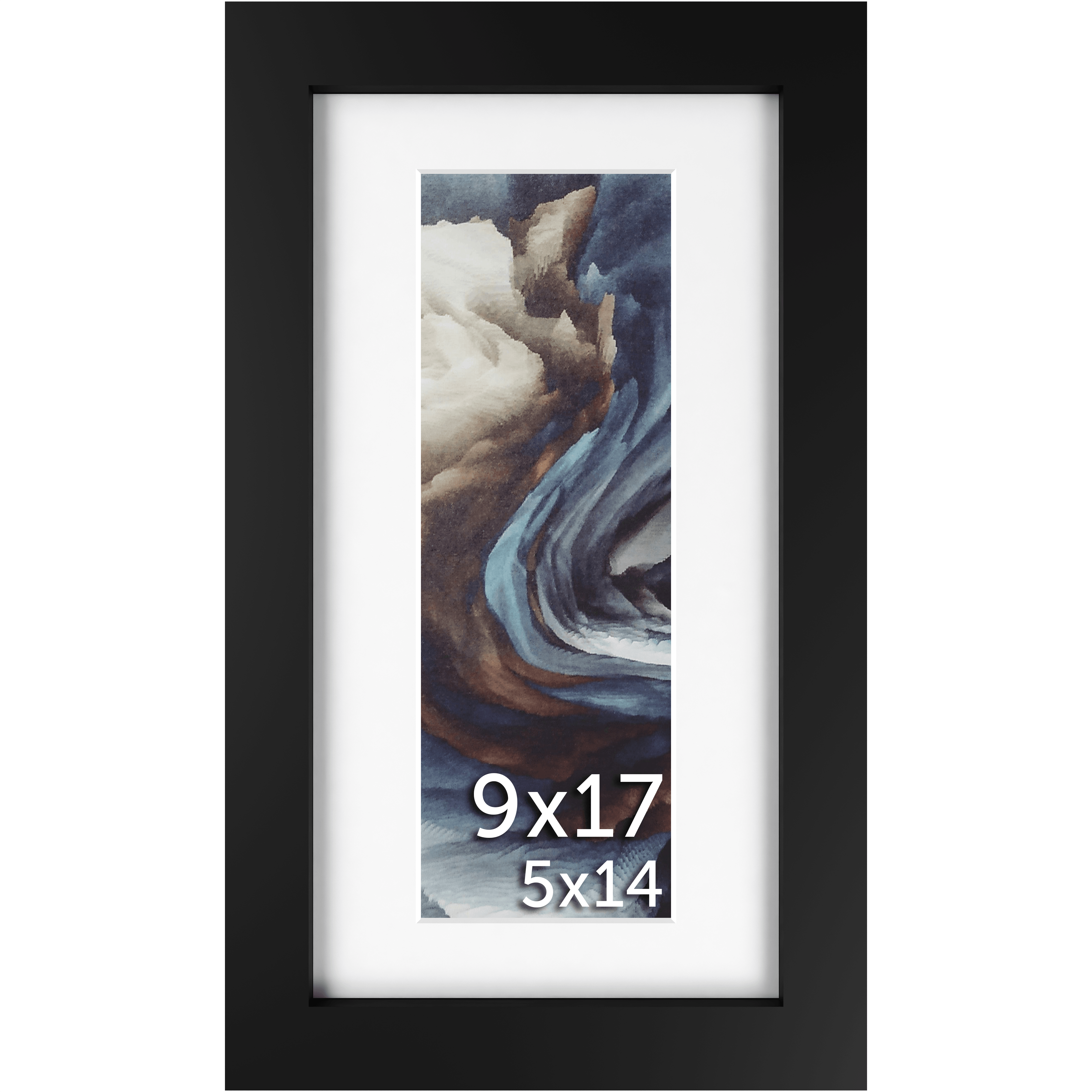 9x17 Matted Frame - Frame Amo