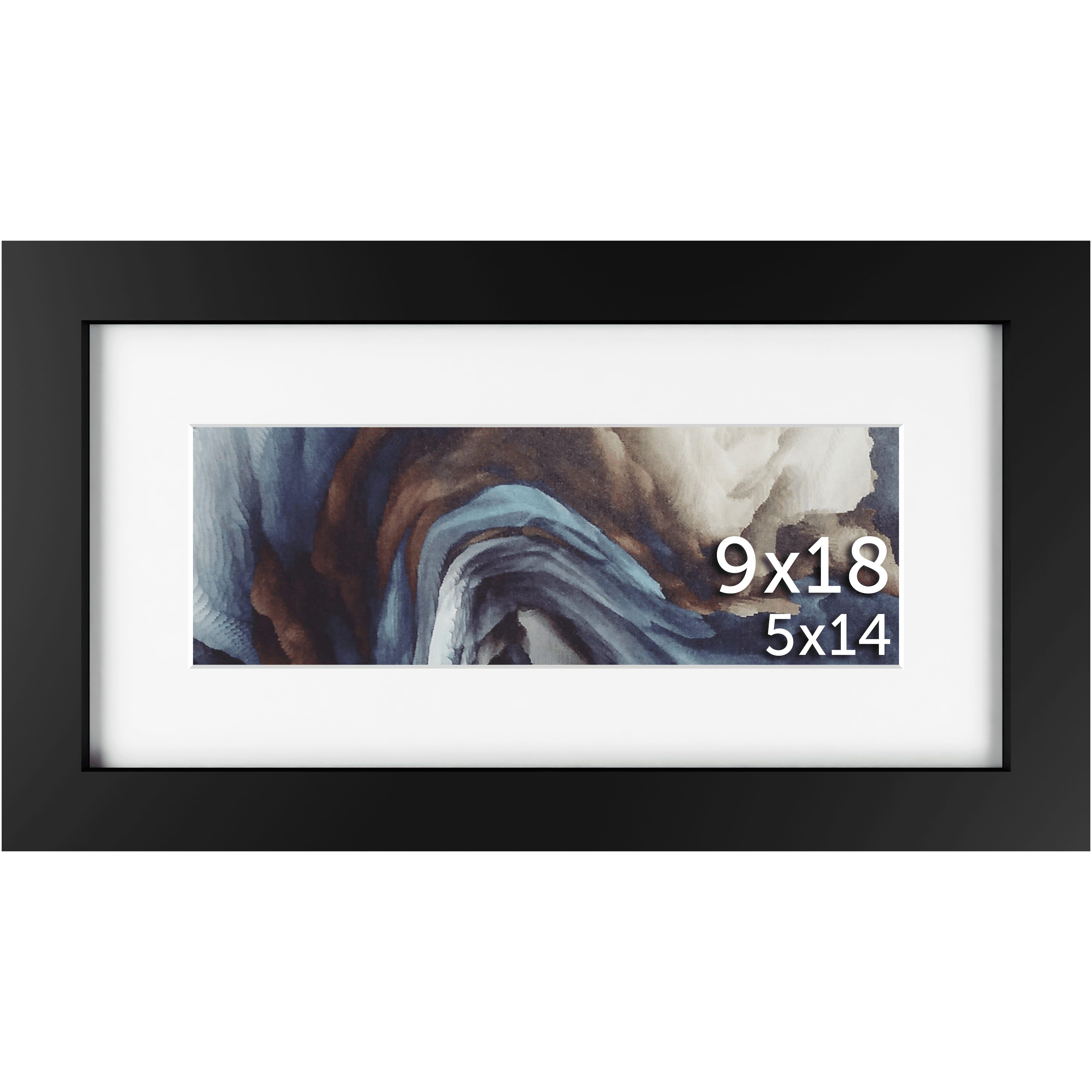 9x18 Matted Frame - Frame Amo